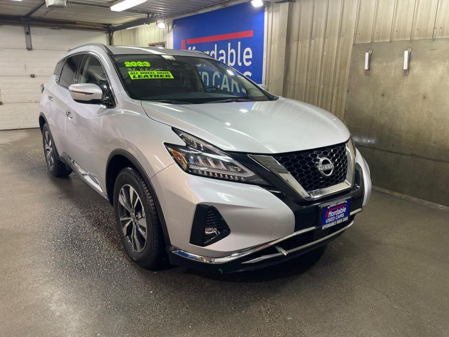 2023 SILVER NISSAN MURANO SV SV (5N1AZ2BSXPC) with an 3.5L engine, Automatic transmission, located at 2525 S. Cushman, Fairbanks, AK, 99701, (907) 452-5707, 64.824036, -147.712311 - Photo#0