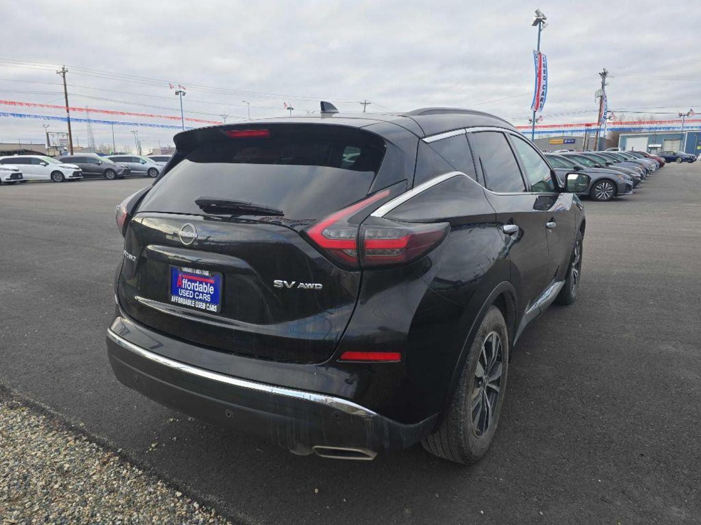 2023 BLACK NISSAN MURANO SV SV (5N1AZ2BS2PC) with an 3.5L engine, Automatic transmission, located at 2525 S. Cushman, Fairbanks, AK, 99701, (907) 452-5707, 64.824036, -147.712311 - Photo#2