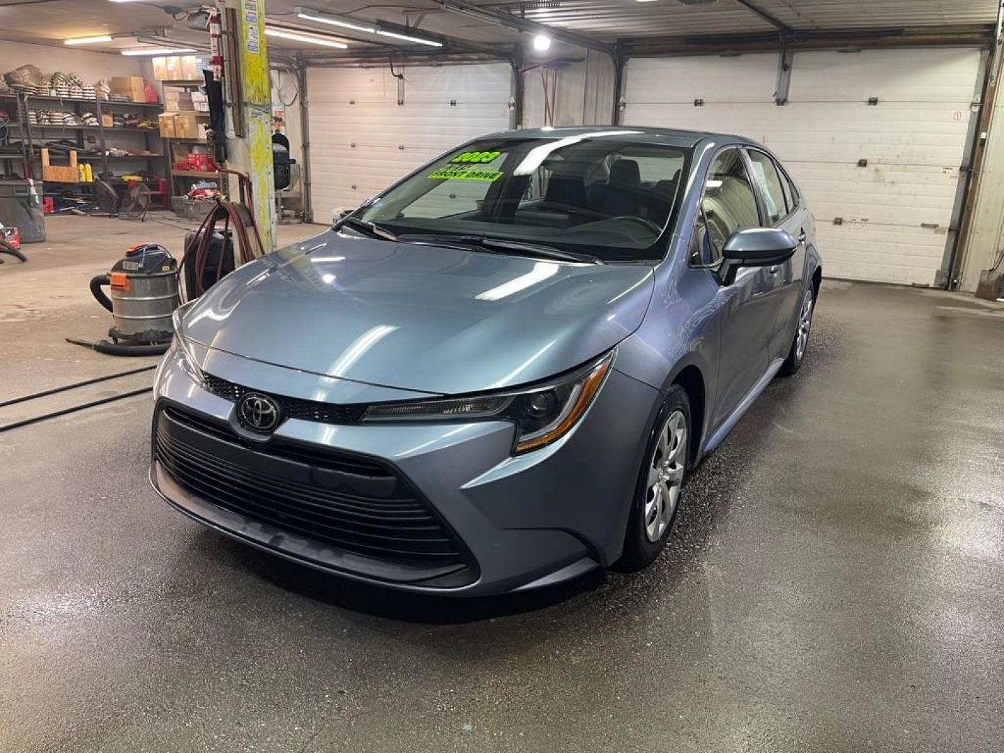 2023 BLUE TOYOTA COROLLA LE LE (5YFB4MDE2PP) with an 2.0L engine, Continuously Variable transmission, located at 2525 S. Cushman, Fairbanks, AK, 99701, (907) 452-5707, 64.824036, -147.712311 - Photo#1