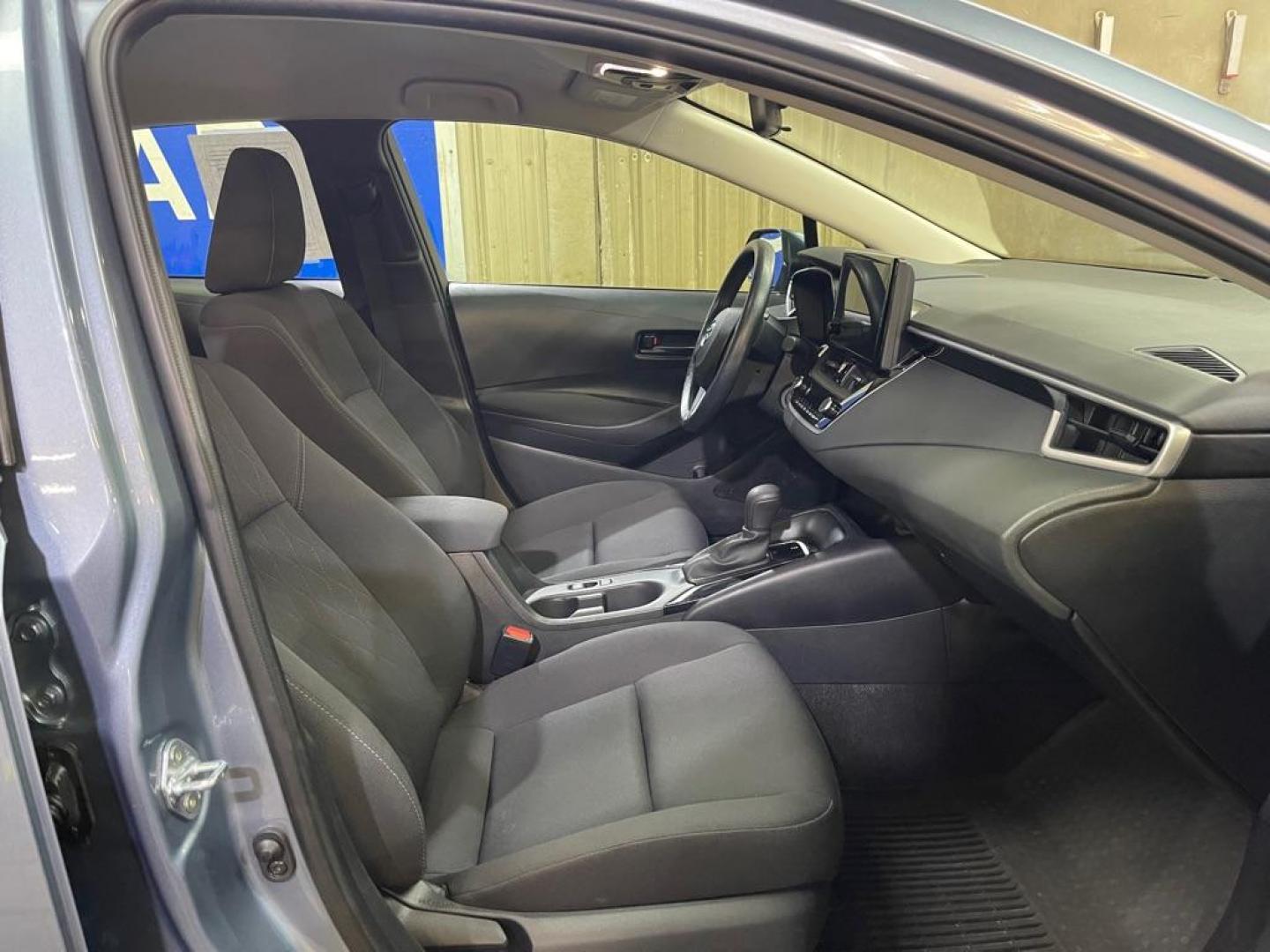 2023 BLUE TOYOTA COROLLA LE LE (5YFB4MDE2PP) with an 2.0L engine, Continuously Variable transmission, located at 2525 S. Cushman, Fairbanks, AK, 99701, (907) 452-5707, 64.824036, -147.712311 - Photo#3
