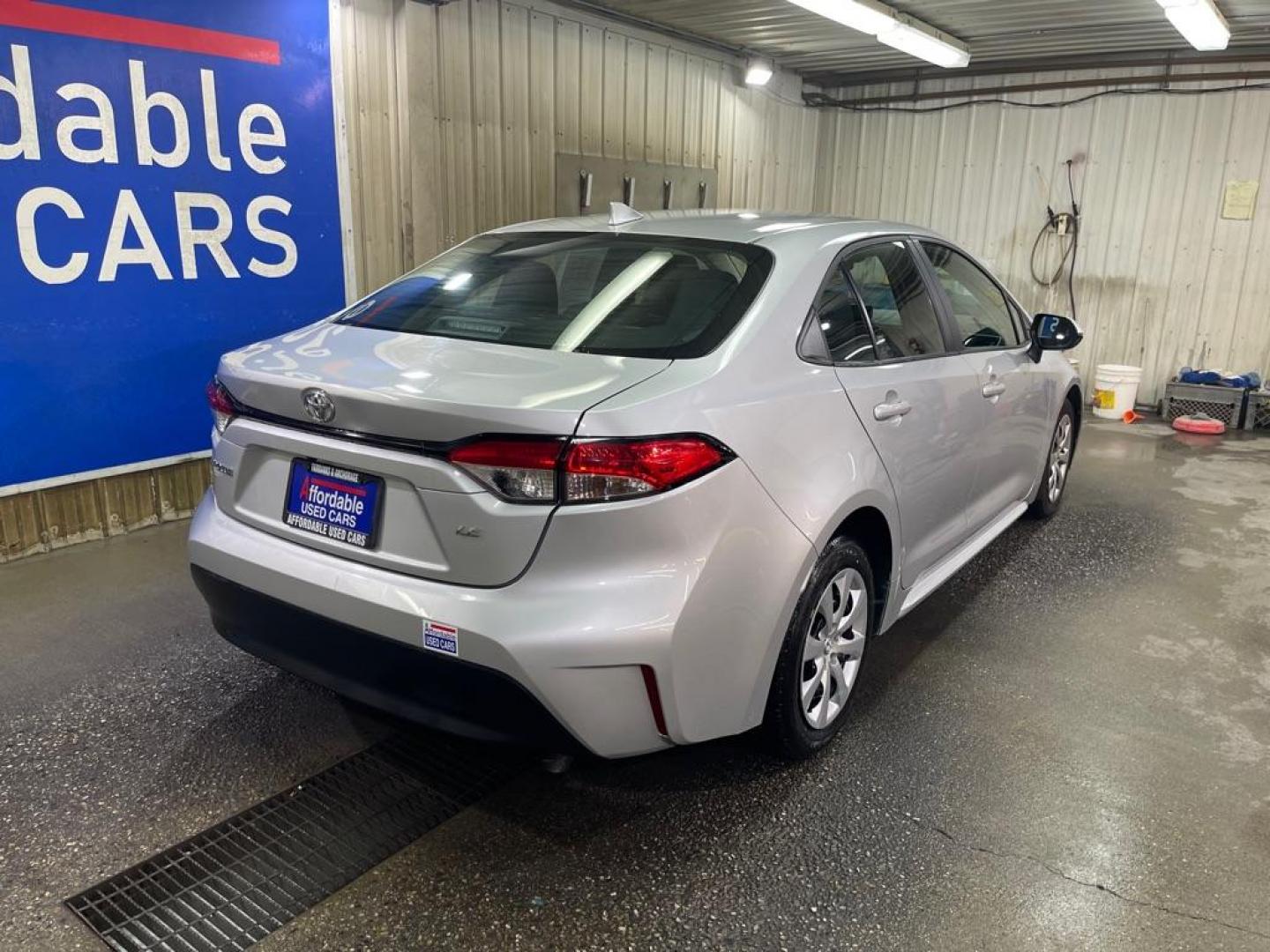 2023 SILVER TOYOTA COROLLA LE LE (5YFB4MDE8PP) with an 2.0L engine, Continuously Variable transmission, located at 2525 S. Cushman, Fairbanks, AK, 99701, (907) 452-5707, 64.824036, -147.712311 - Photo#2