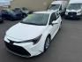 2023 WHITE TOYOTA COROLLA LE LE (5YFB4MDE8PP) with an 2.0L engine, Continuously Variable transmission, located at 2525 S. Cushman, Fairbanks, AK, 99701, (907) 452-5707, 64.824036, -147.712311 - Photo#1
