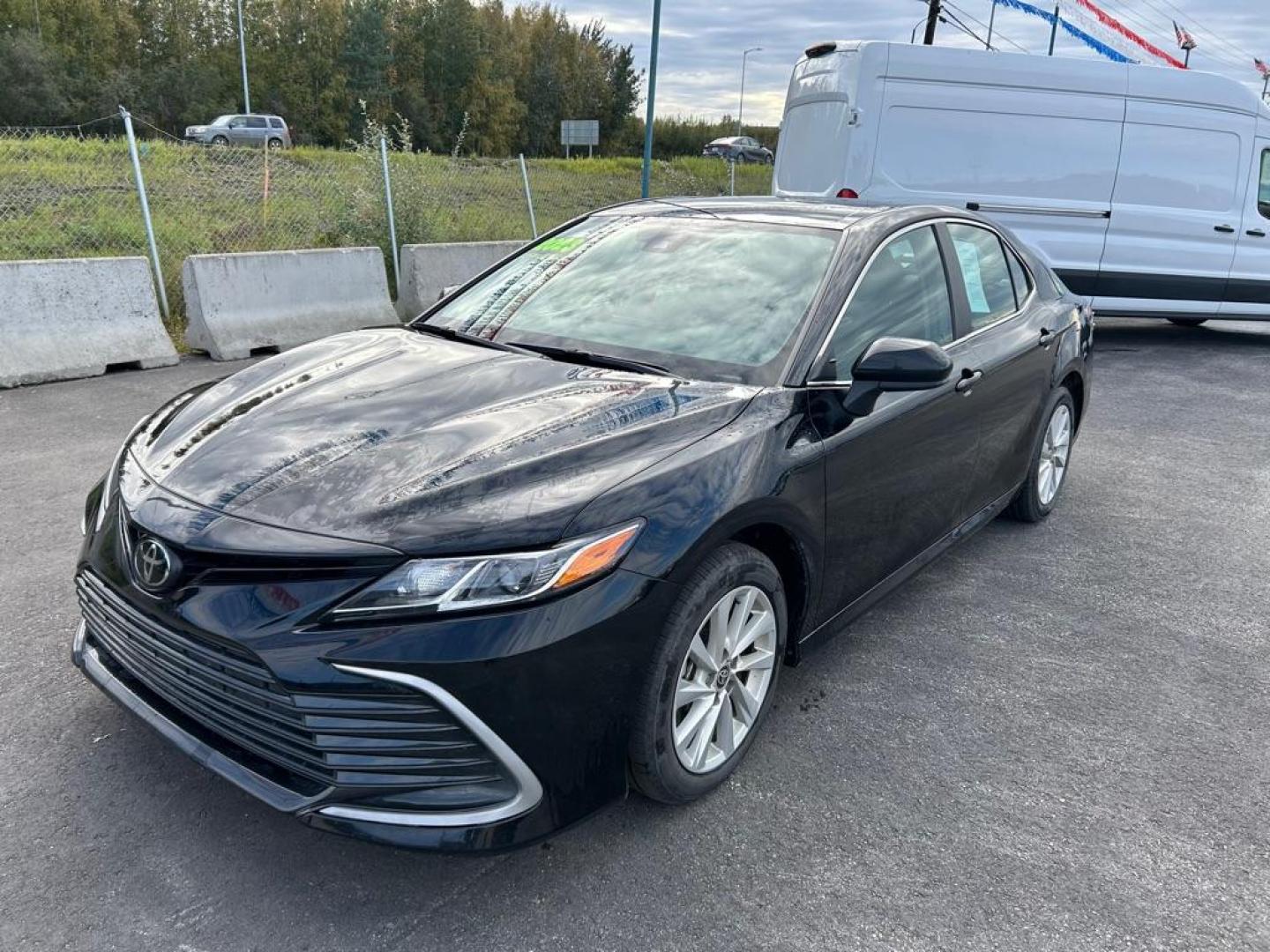 2023 BLACK TOYOTA CAMRY LE LE (4T1C11BK9PU) with an 2.5L engine, Automatic transmission, located at 2525 S. Cushman, Fairbanks, AK, 99701, (907) 452-5707, 64.824036, -147.712311 - Photo#0