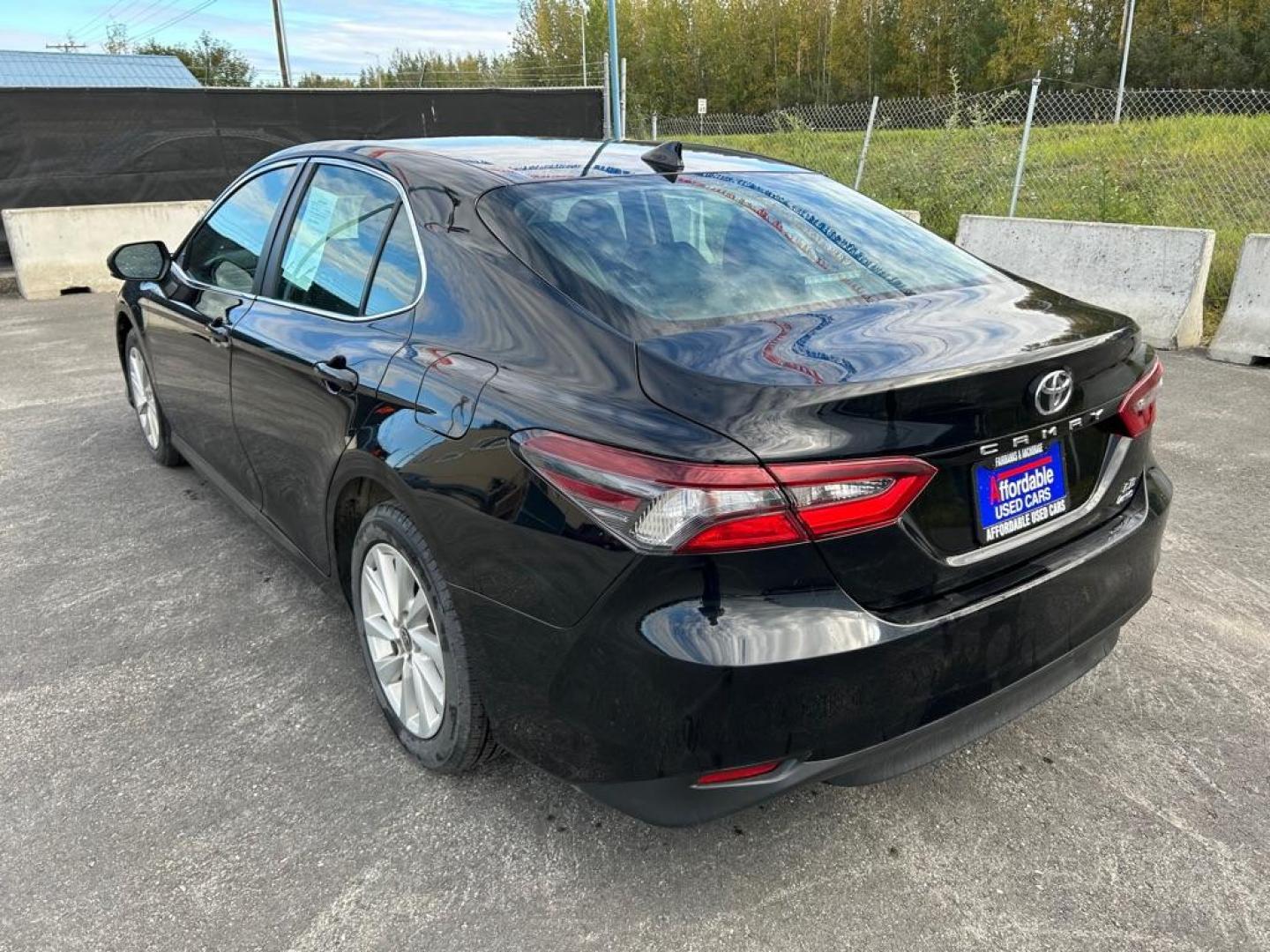 2023 BLACK TOYOTA CAMRY LE LE (4T1C11BK9PU) with an 2.5L engine, Automatic transmission, located at 2525 S. Cushman, Fairbanks, AK, 99701, (907) 452-5707, 64.824036, -147.712311 - Photo#3