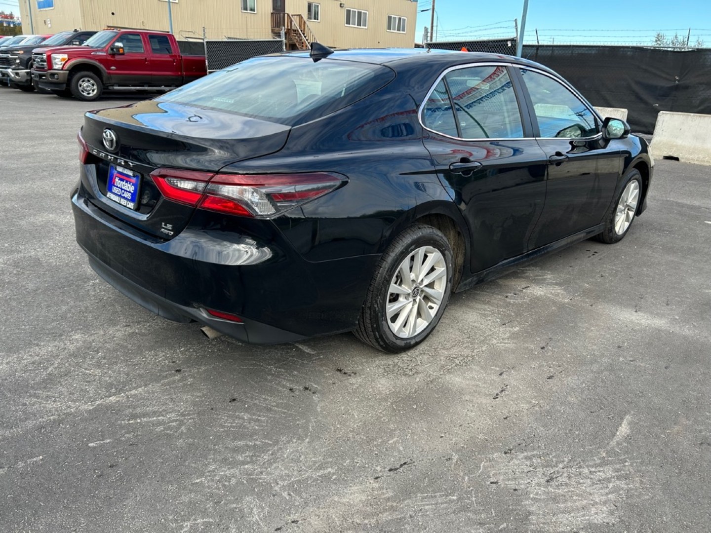 2023 BLACK TOYOTA CAMRY LE LE (4T1C11BK9PU) with an 2.5L engine, Automatic transmission, located at 2525 S. Cushman, Fairbanks, AK, 99701, (907) 452-5707, 64.824036, -147.712311- Photo#2