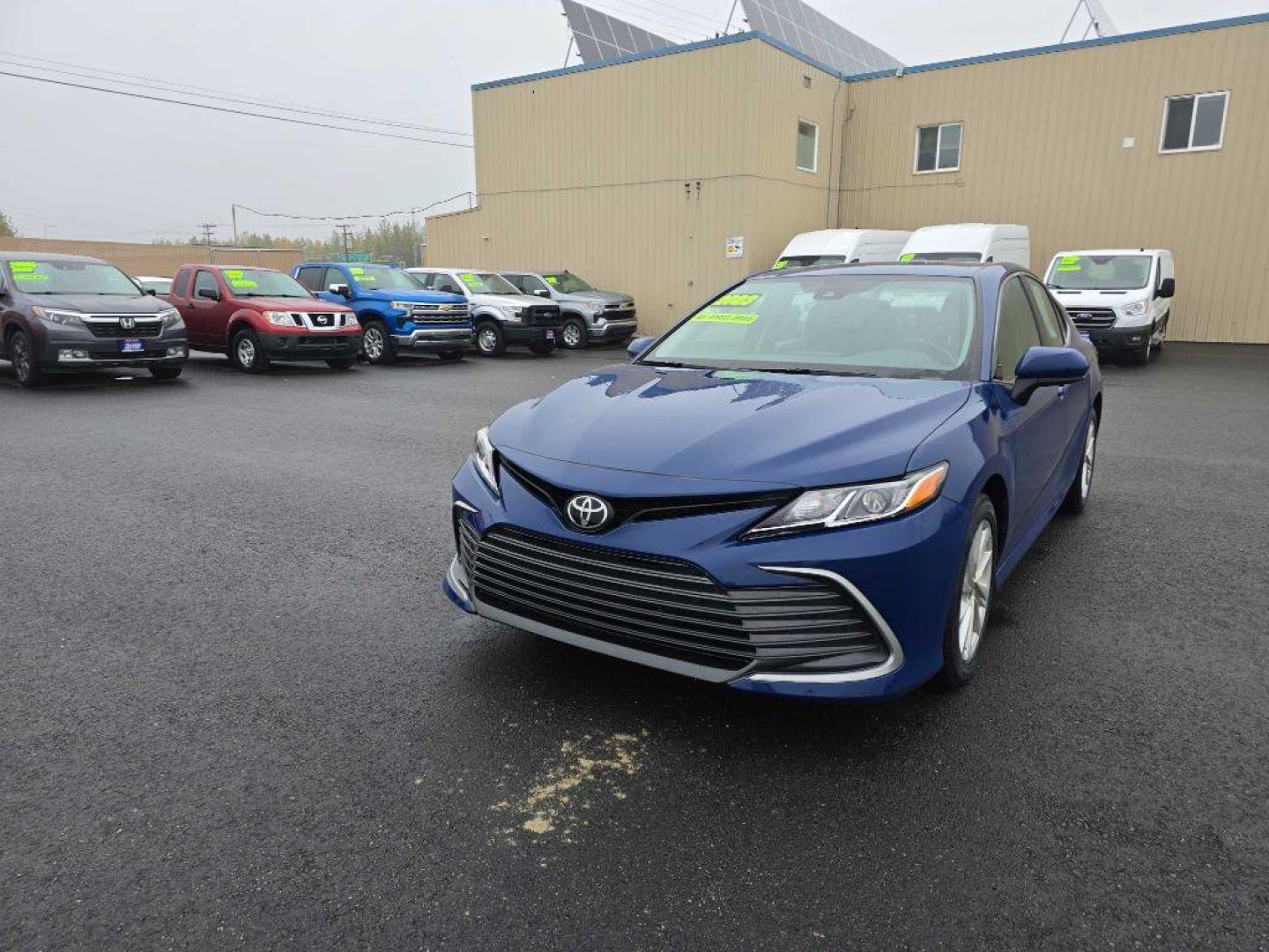 2023 BLUE TOYOTA CAMRY LE LE (4T1C11BK1PU) with an 2.5L engine, Automatic transmission, located at 2525 S. Cushman, Fairbanks, AK, 99701, (907) 452-5707, 64.824036, -147.712311 - Photo#1