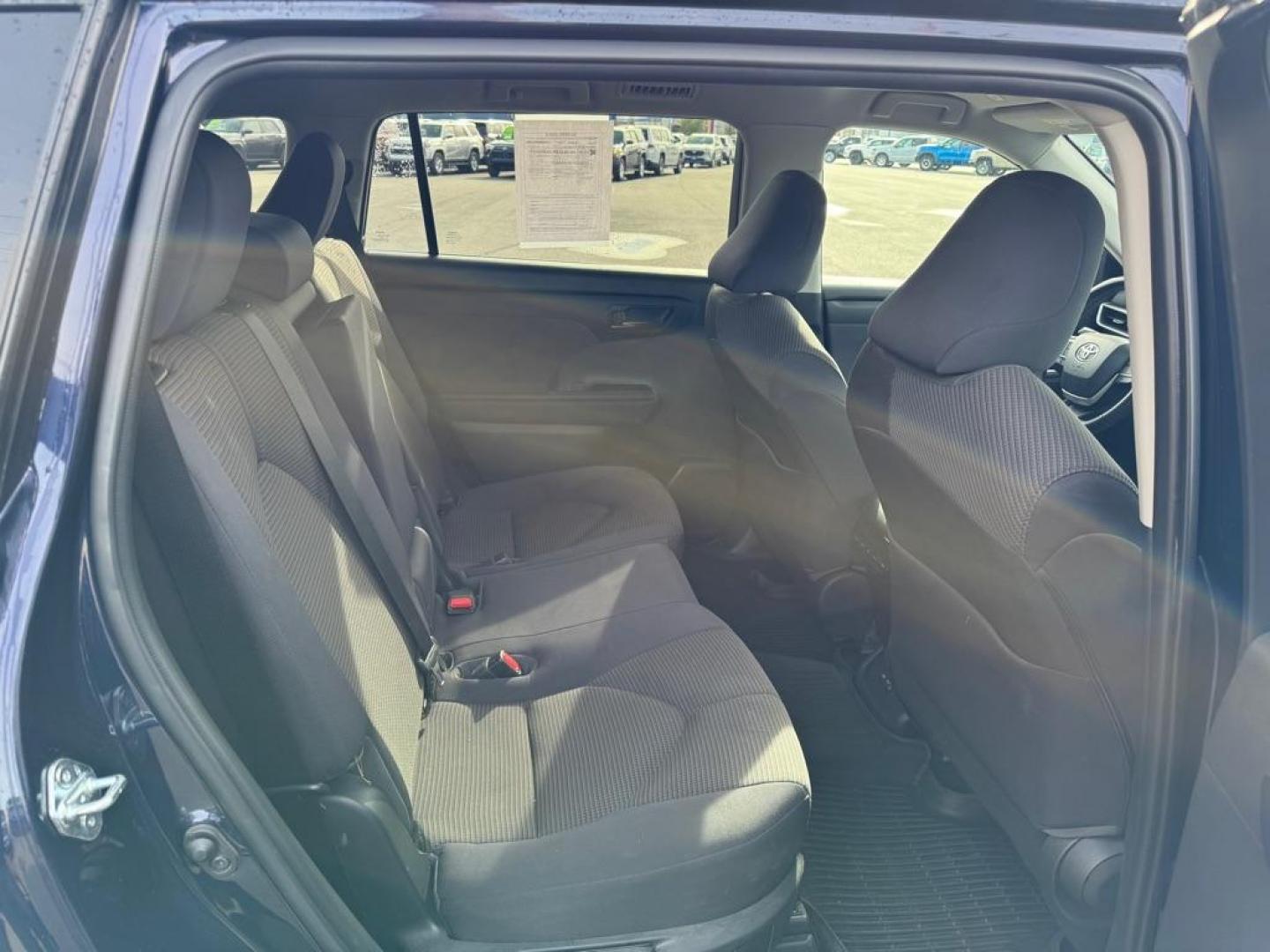 2023 BLUE TOYOTA HIGHLANDER L (5TDKDRBH9PS) with an 2.4L engine, Automatic transmission, located at 2525 S. Cushman, Fairbanks, AK, 99701, (907) 452-5707, 64.824036, -147.712311 - Photo#5