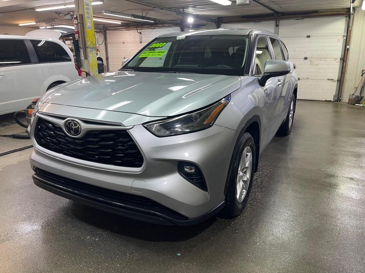 2023 SILVER TOYOTA HIGHLANDER L (5TDKDRBH9PS) with an 2.4L engine, Automatic transmission, located at 2525 S. Cushman, Fairbanks, AK, 99701, (907) 452-5707, 64.824036, -147.712311 - Photo#1