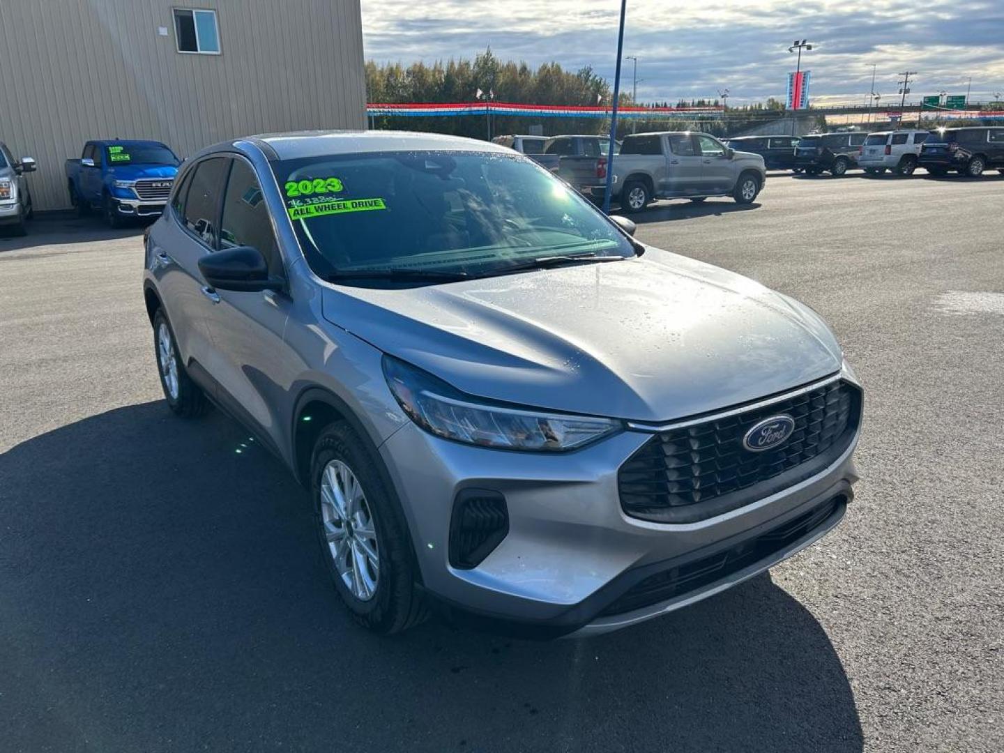 2023 SILVER FORD ESCAPE ACTIVE (1FMCU9GN8PU) with an 1.5L engine, Automatic transmission, located at 2525 S. Cushman, Fairbanks, AK, 99701, (907) 452-5707, 64.824036, -147.712311 - Photo#1