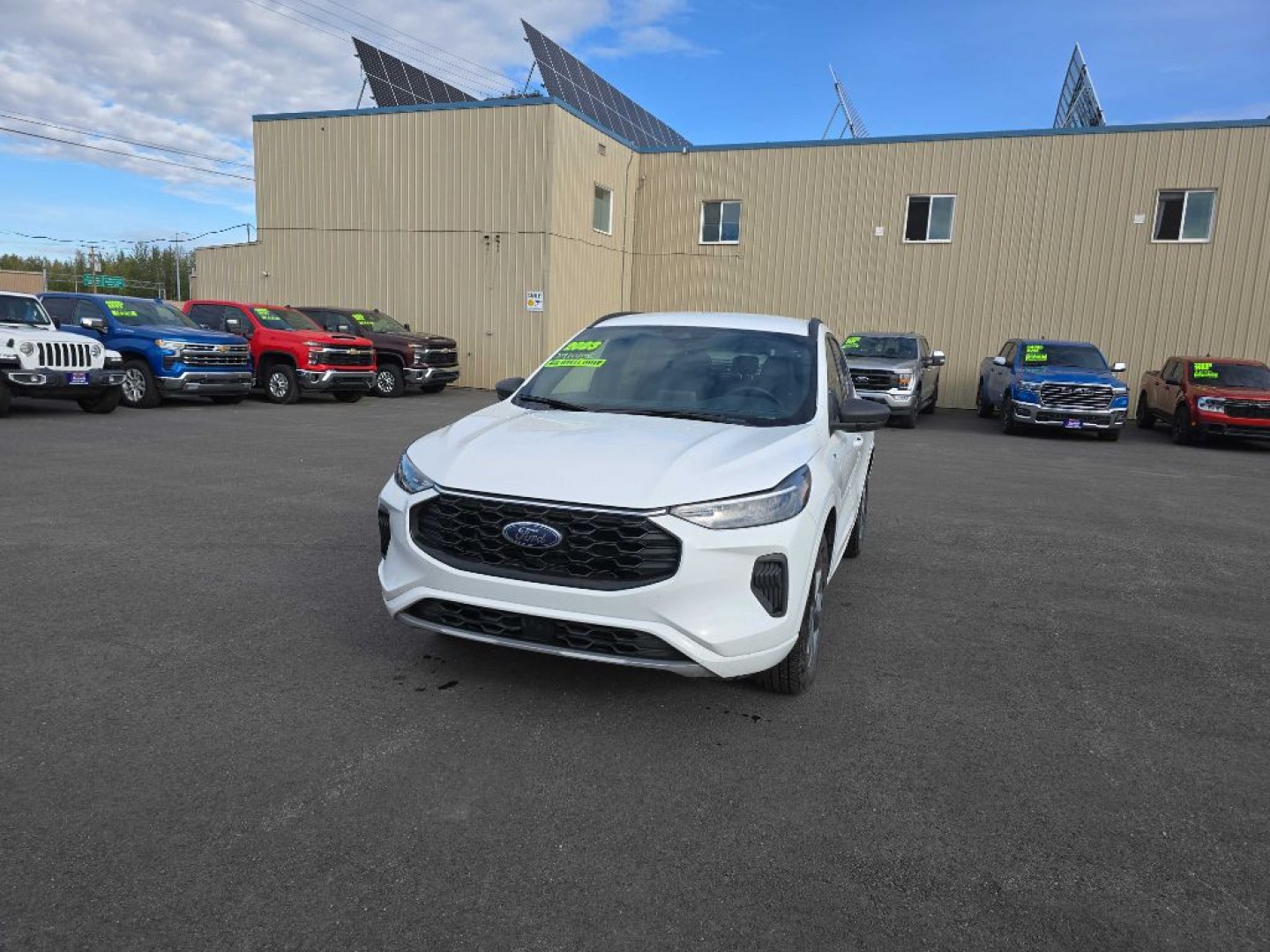 2023 WHITE FORD ESCAPE ST LINE ST LINE (1FMCU9MNXPU) with an 1.5L engine, Automatic transmission, located at 2525 S. Cushman, Fairbanks, AK, 99701, (907) 452-5707, 64.824036, -147.712311- Photo#1