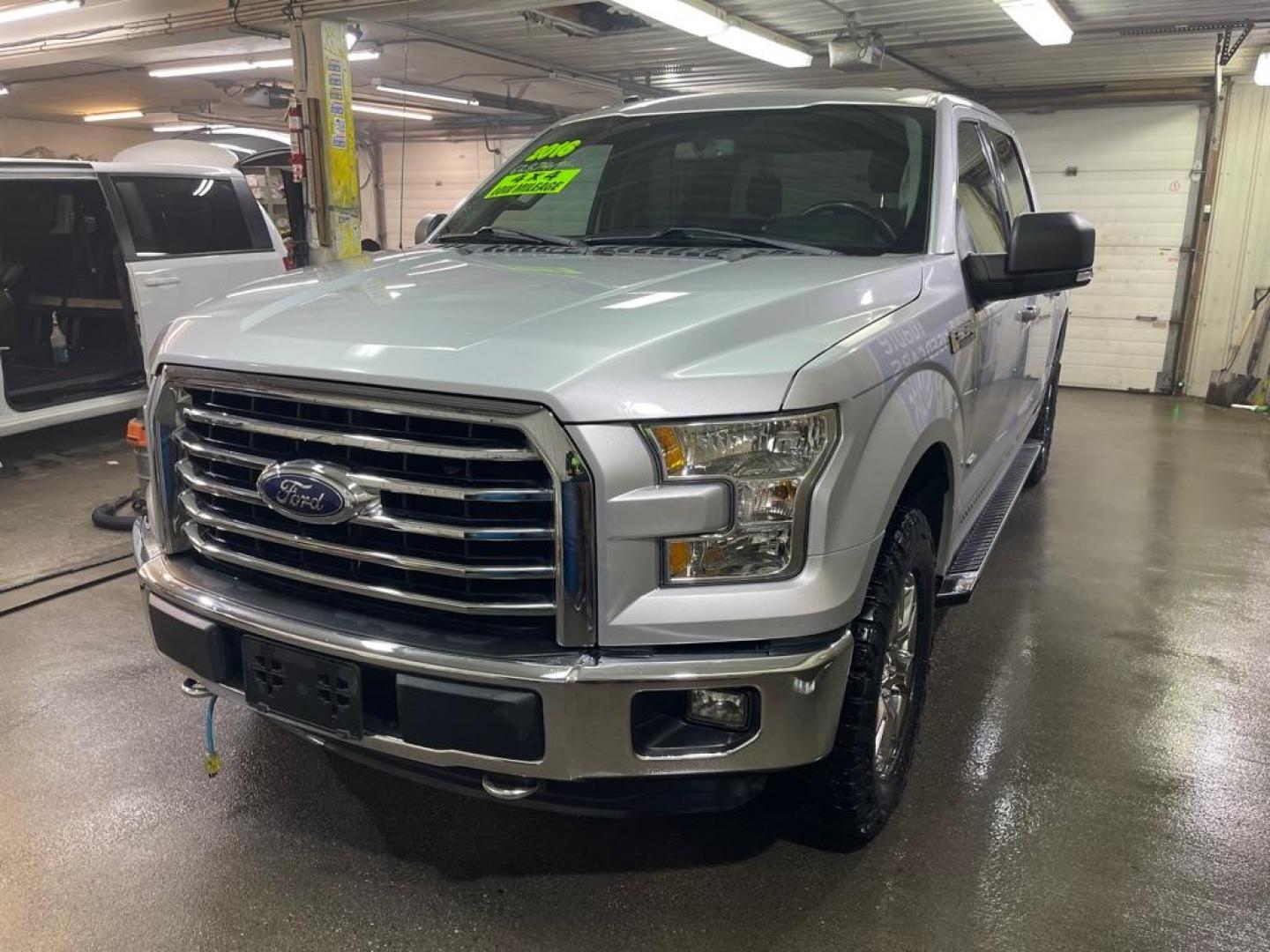 2016 SILVER FORD F150 SUPERCREW (1FTEW1EP0GK) with an 2.7L engine, Automatic transmission, located at 2525 S. Cushman, Fairbanks, AK, 99701, (907) 452-5707, 64.824036, -147.712311 - Photo#1