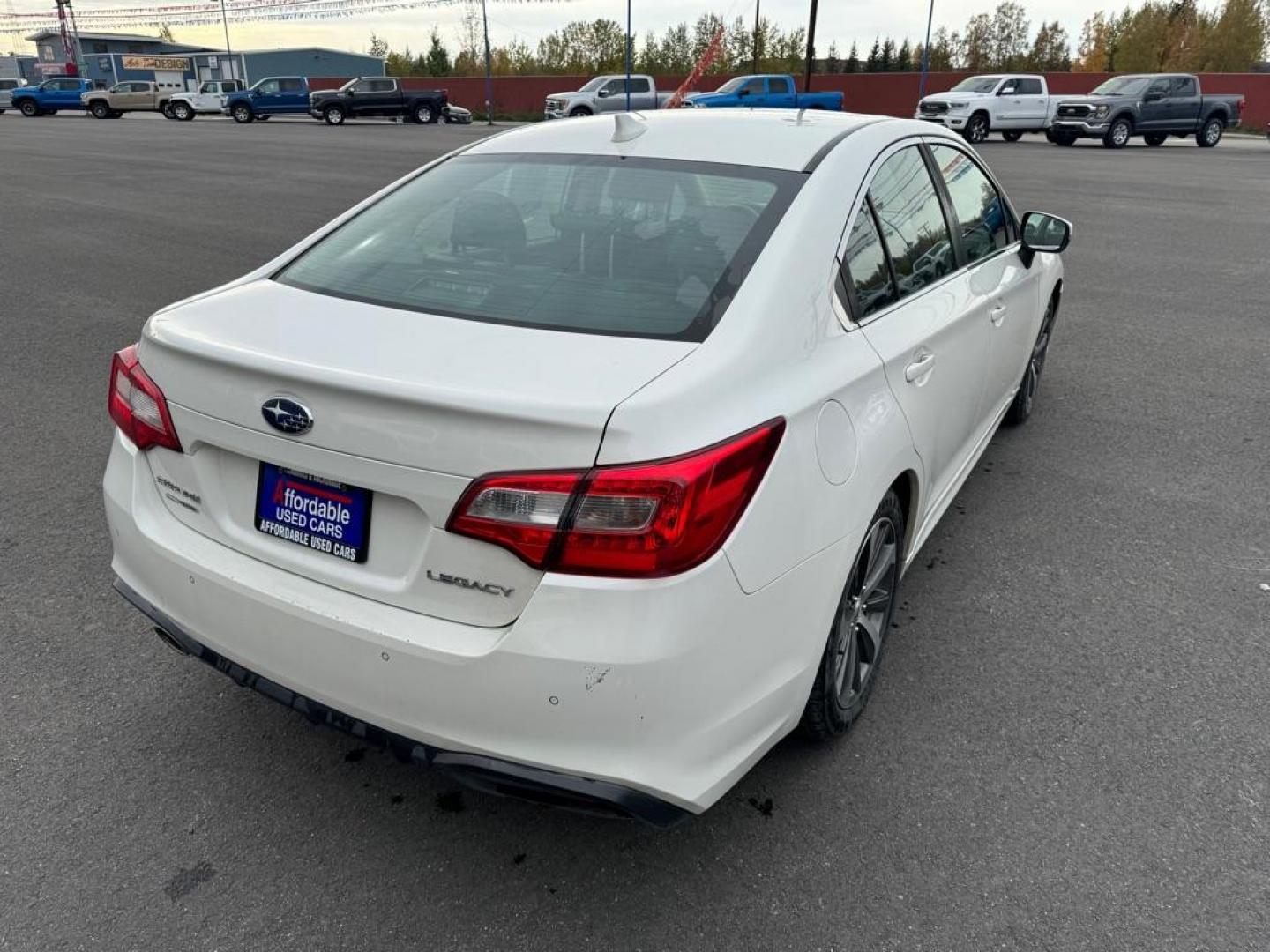 2019 WHITE SUBARU LEGACY 2.5I LIMITED (4S3BNAN63K3) with an 2.5L engine, Continuously Variable transmission, located at 2525 S. Cushman, Fairbanks, AK, 99701, (907) 452-5707, 64.824036, -147.712311 - Photo#2