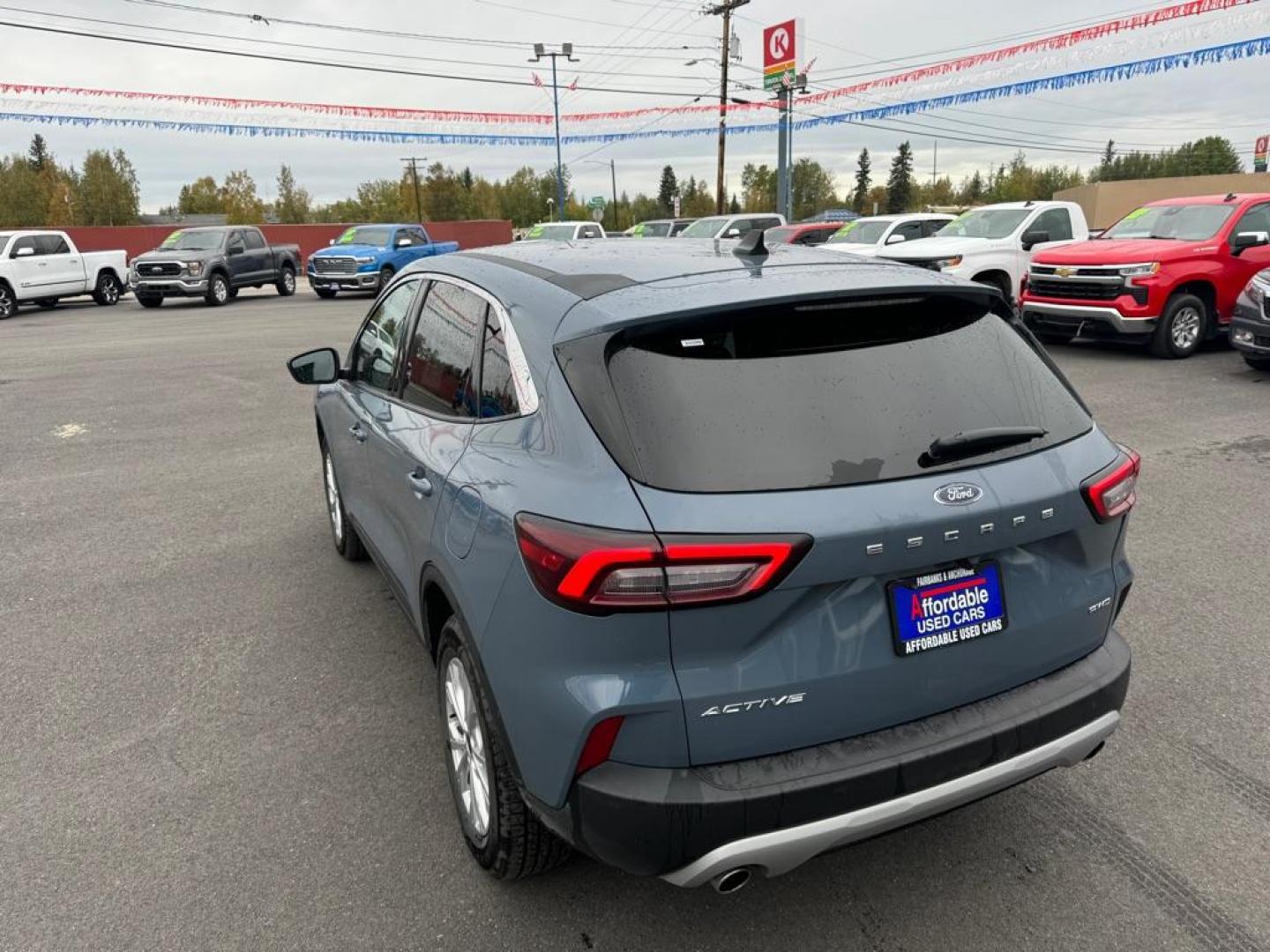 2023 BLUE FORD ESCAPE ACTIVE (1FMCU9GN8PU) with an 1.5L engine, Automatic transmission, located at 2525 S. Cushman, Fairbanks, AK, 99701, (907) 452-5707, 64.824036, -147.712311 - Photo#3