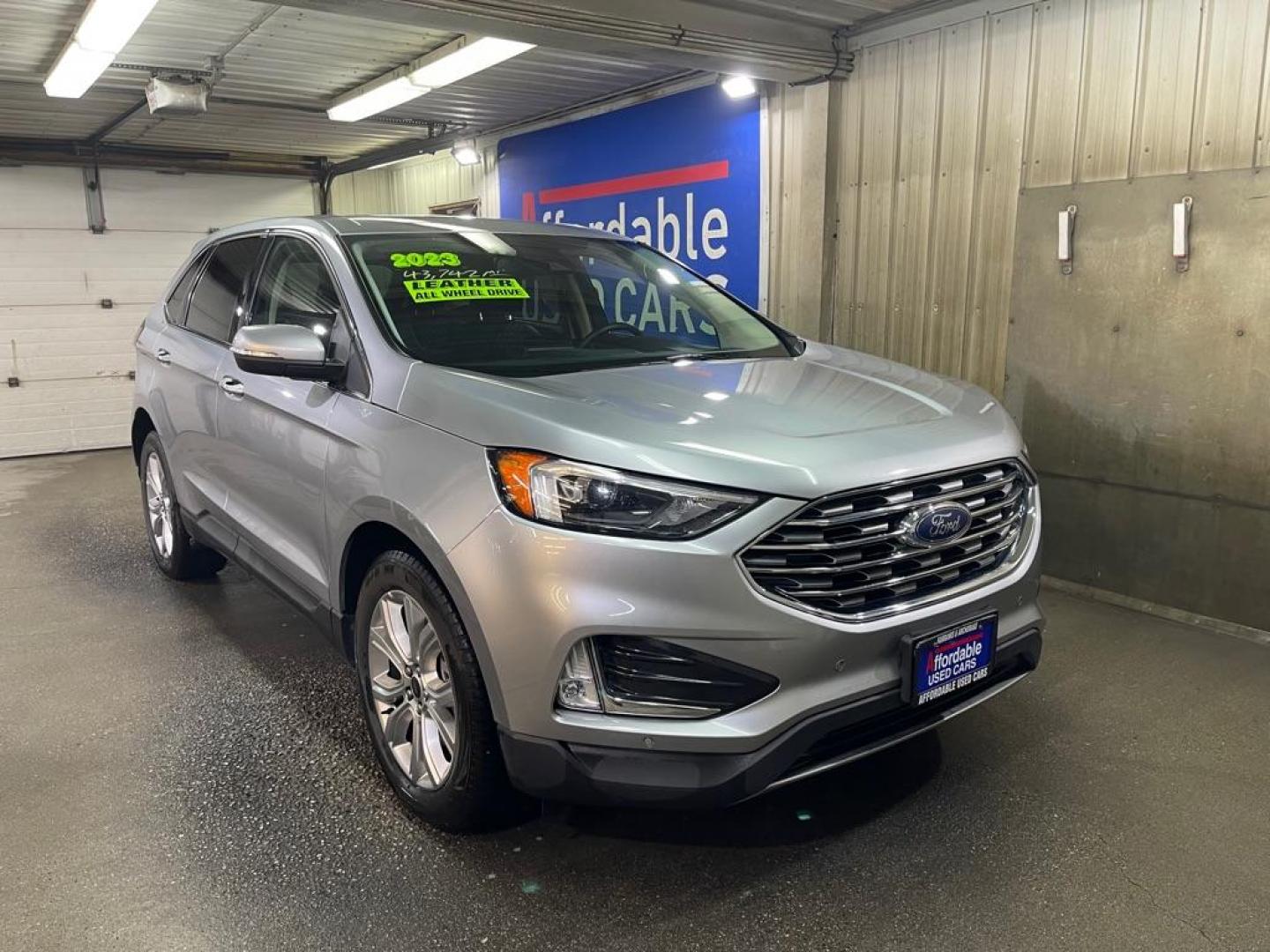 2023 SILVER FORD EDGE TITANIUM (2FMPK4K92PB) with an 2.0L engine, Automatic transmission, located at 2525 S. Cushman, Fairbanks, AK, 99701, (907) 452-5707, 64.824036, -147.712311 - Photo#0