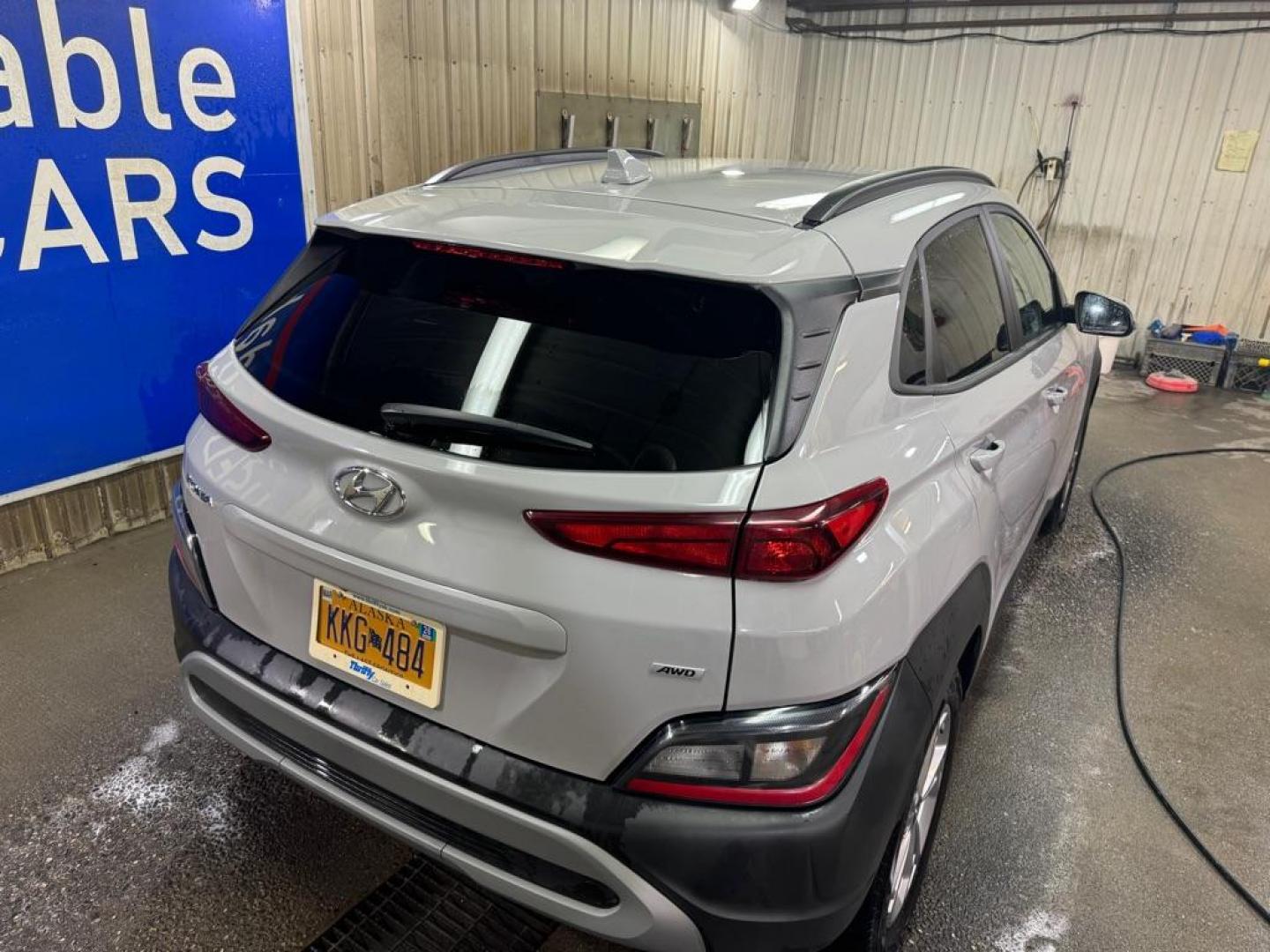 2023 SILVER HYUNDAI KONA SEL (KM8K6CAB4PU) with an 2.0L engine, Continuously Variable transmission, located at 2525 S. Cushman, Fairbanks, AK, 99701, (907) 452-5707, 64.824036, -147.712311 - Photo#2