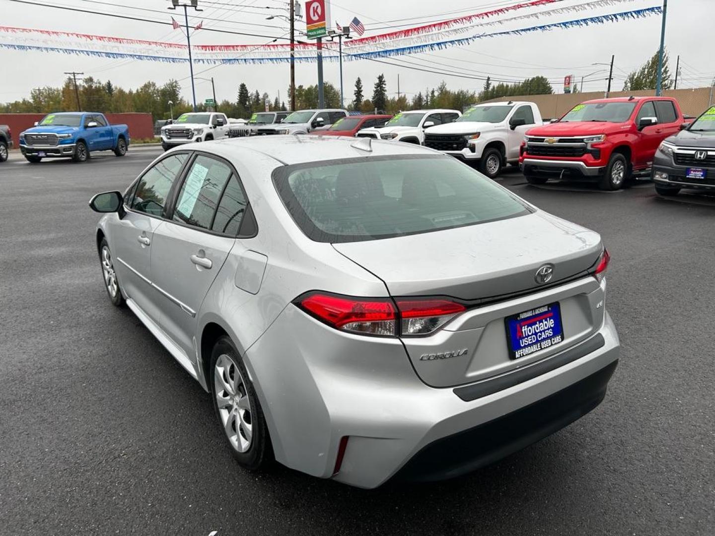 2023 SILVER TOYOTA COROLLA LE LE (5YFB4MDE7PP) with an 2.0L engine, Continuously Variable transmission, located at 2525 S. Cushman, Fairbanks, AK, 99701, (907) 452-5707, 64.824036, -147.712311 - Photo#3