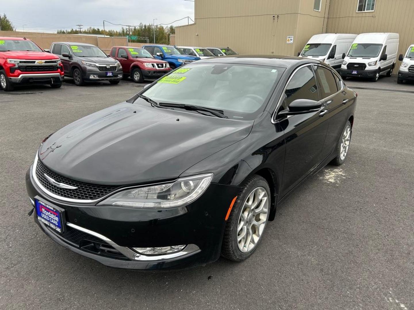 2016 CHRYSLER 200 C (1C3CCCEG8GN) with an 3.6L engine, Automatic transmission, located at 2525 S. Cushman, Fairbanks, AK, 99701, (907) 452-5707, 64.824036, -147.712311 - Photo#0