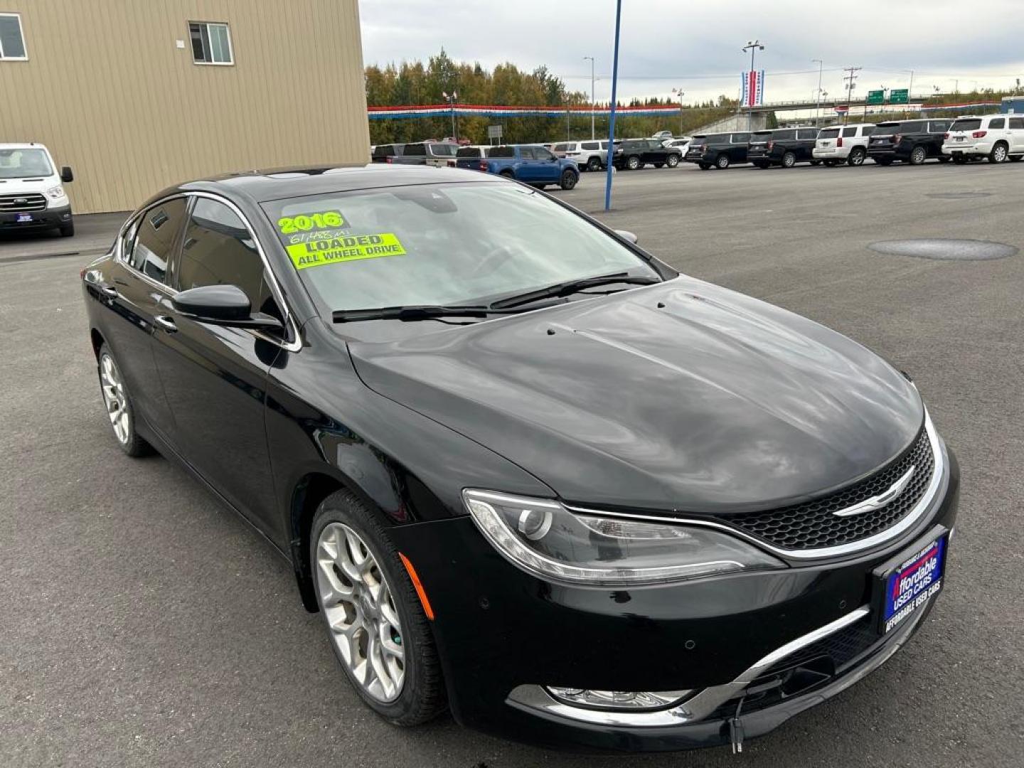 2016 CHRYSLER 200 C (1C3CCCEG8GN) with an 3.6L engine, Automatic transmission, located at 2525 S. Cushman, Fairbanks, AK, 99701, (907) 452-5707, 64.824036, -147.712311 - Photo#1