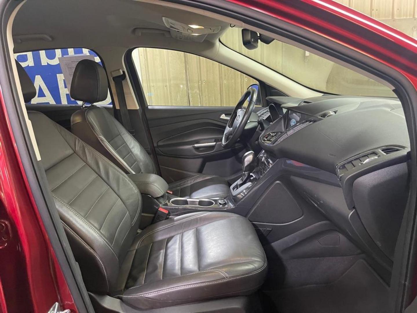 2016 RED FORD ESCAPE TITANIUM (1FMCU9J96GU) with an 2.0L engine, Automatic transmission, located at 2525 S. Cushman, Fairbanks, AK, 99701, (907) 452-5707, 64.824036, -147.712311 - Photo#3