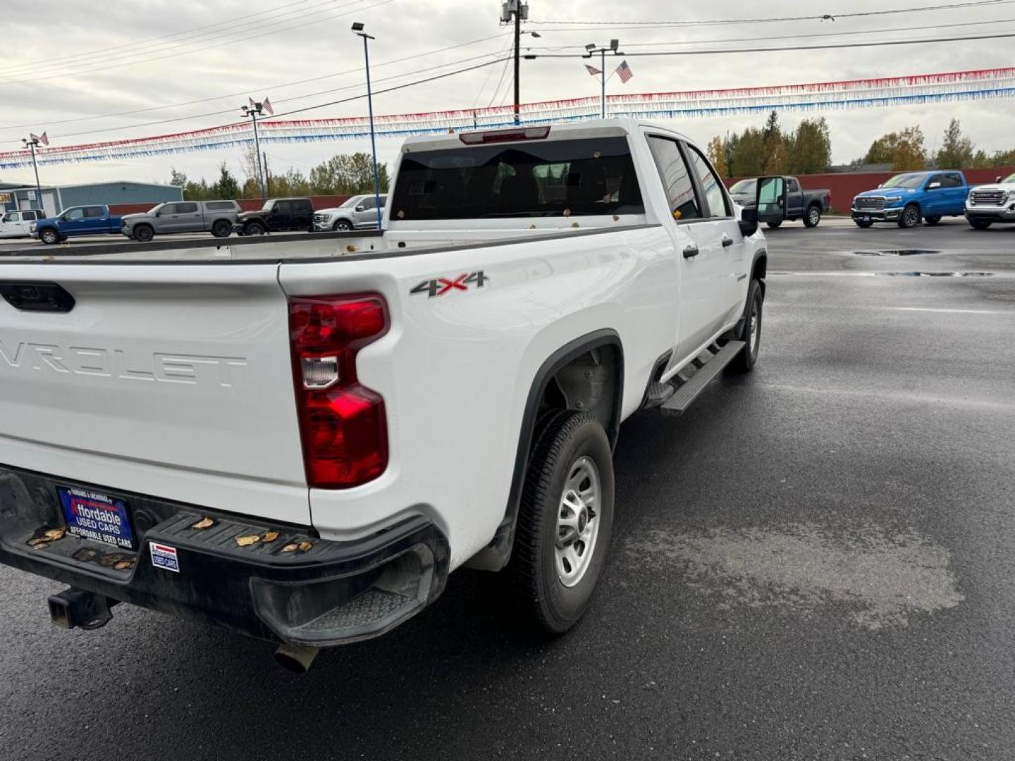 2025 WHITE CHEVROLET SILVERADO 3500 (1GC4KSE73SF) with an 6.6L engine, Automatic transmission, located at 2525 S. Cushman, Fairbanks, AK, 99701, (907) 452-5707, 64.824036, -147.712311 - Photo#2