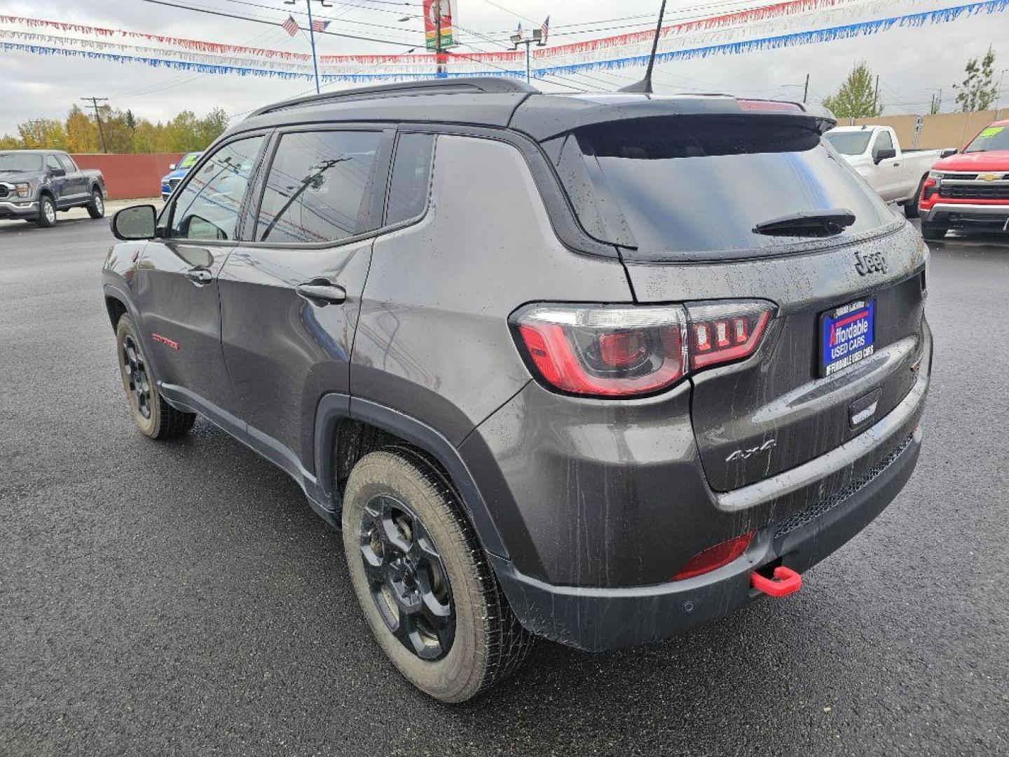 2023 GREY JEEP COMPASS TRAILHAWK (3C4NJDDN9PT) with an 2.0L engine, Automatic transmission, located at 2525 S. Cushman, Fairbanks, AK, 99701, (907) 452-5707, 64.824036, -147.712311 - Photo#2
