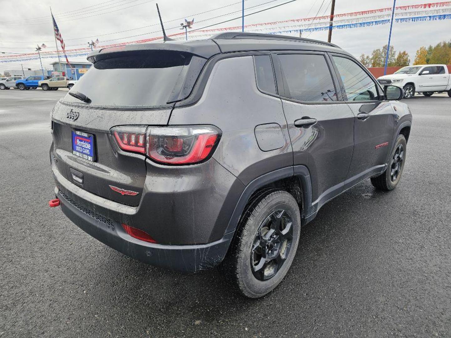 2023 GREY JEEP COMPASS TRAILHAWK (3C4NJDDN9PT) with an 2.0L engine, Automatic transmission, located at 2525 S. Cushman, Fairbanks, AK, 99701, (907) 452-5707, 64.824036, -147.712311 - Photo#3