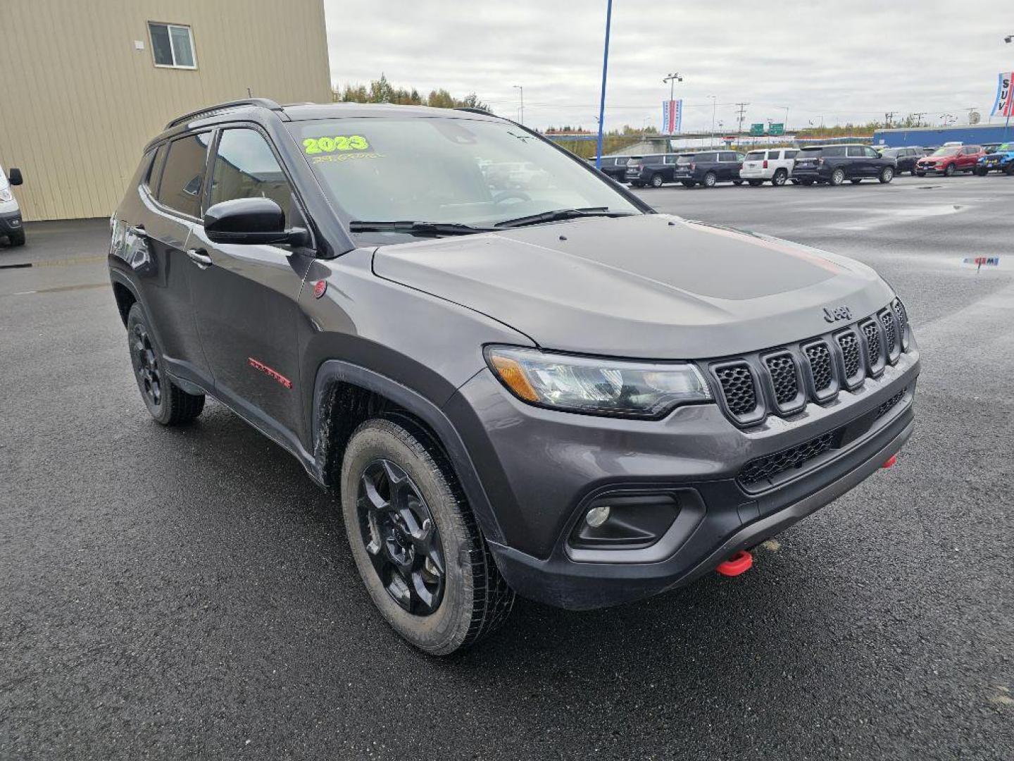 2023 GREY JEEP COMPASS TRAILHAWK (3C4NJDDN9PT) with an 2.0L engine, Automatic transmission, located at 2525 S. Cushman, Fairbanks, AK, 99701, (907) 452-5707, 64.824036, -147.712311 - Photo#0