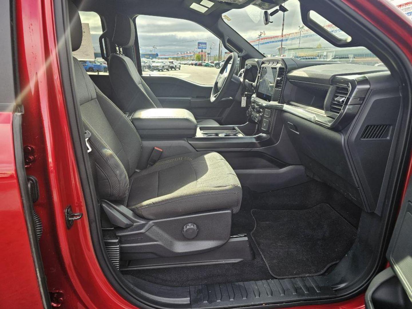 2024 RED FORD F150 STX STX (1FTEW2LP2RK) with an 2.7L engine, Automatic transmission, located at 2525 S. Cushman, Fairbanks, AK, 99701, (907) 452-5707, 64.824036, -147.712311 - Photo#4