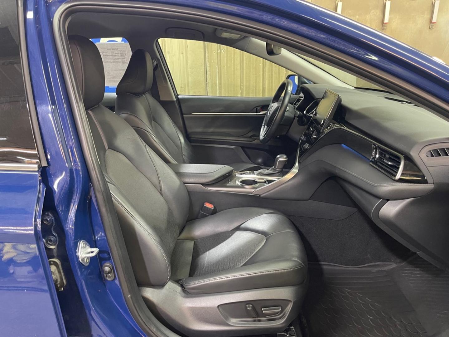 2023 BLUE TOYOTA CAMRY XLE XLE (4T1F11AK1PU) with an 2.5L engine, Automatic transmission, located at 2525 S. Cushman, Fairbanks, AK, 99701, (907) 452-5707, 64.824036, -147.712311- Photo#3