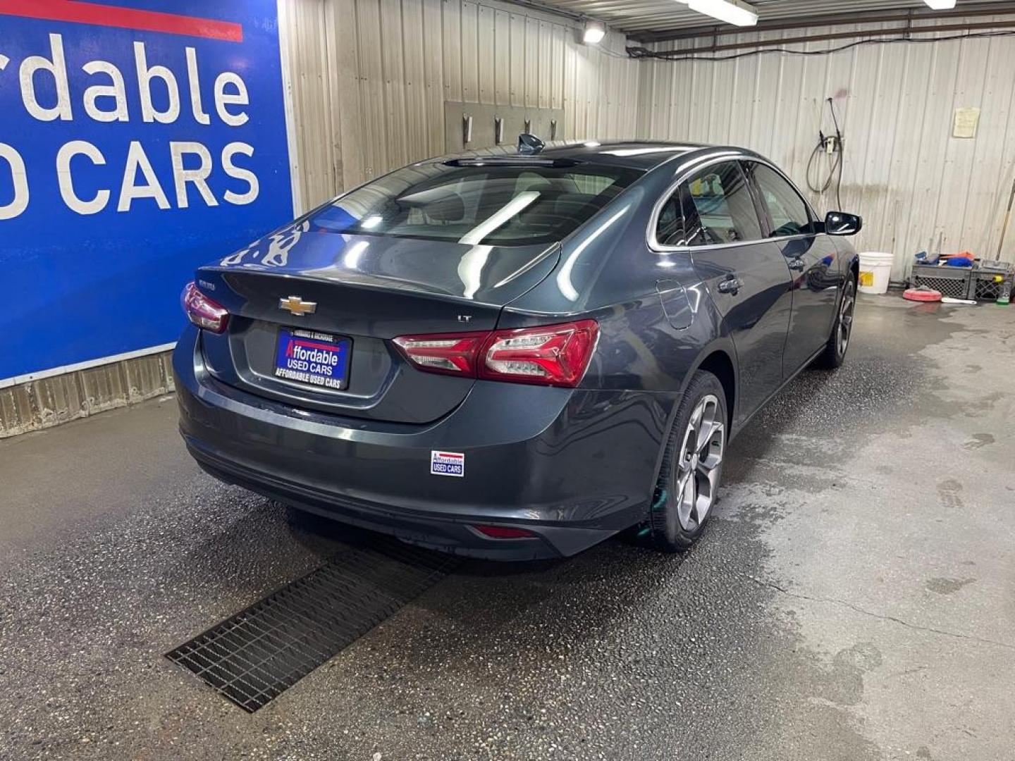 2021 GREY CHEVROLET MALIBU LT (1G1ZD5ST8MF) with an 1.5L engine, Continuously Variable transmission, located at 2525 S. Cushman, Fairbanks, AK, 99701, (907) 452-5707, 64.824036, -147.712311 - Photo#2