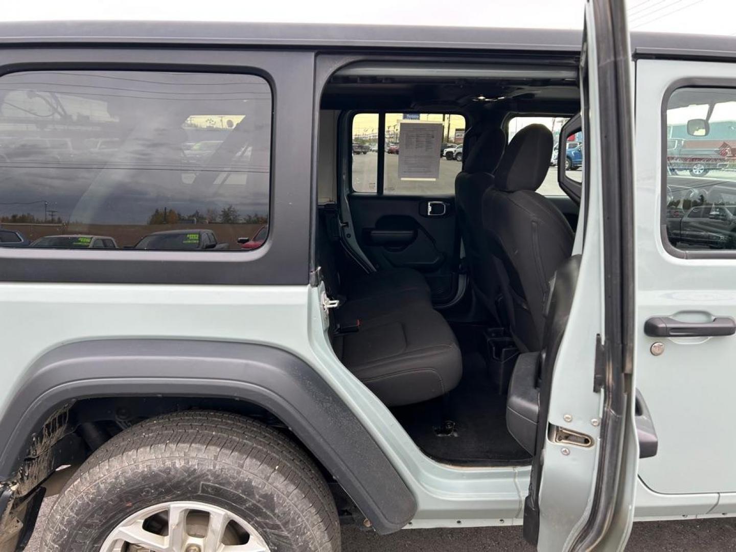 2023 BLUE JEEP WRANGLER SPORT (1C4HJXDG8PW) with an 3.6L engine, Automatic transmission, located at 2525 S. Cushman, Fairbanks, AK, 99701, (907) 452-5707, 64.824036, -147.712311 - Photo#5