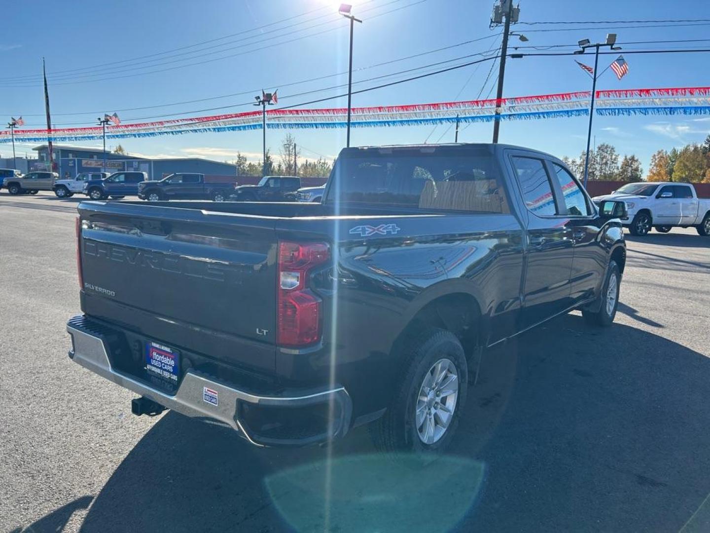 2023 BLACK CHEVROLET SILVERADO 1500 LT (1GCUDDED5PZ) with an 5.3L engine, Automatic transmission, located at 2525 S. Cushman, Fairbanks, AK, 99701, (907) 452-5707, 64.824036, -147.712311 - Photo#2
