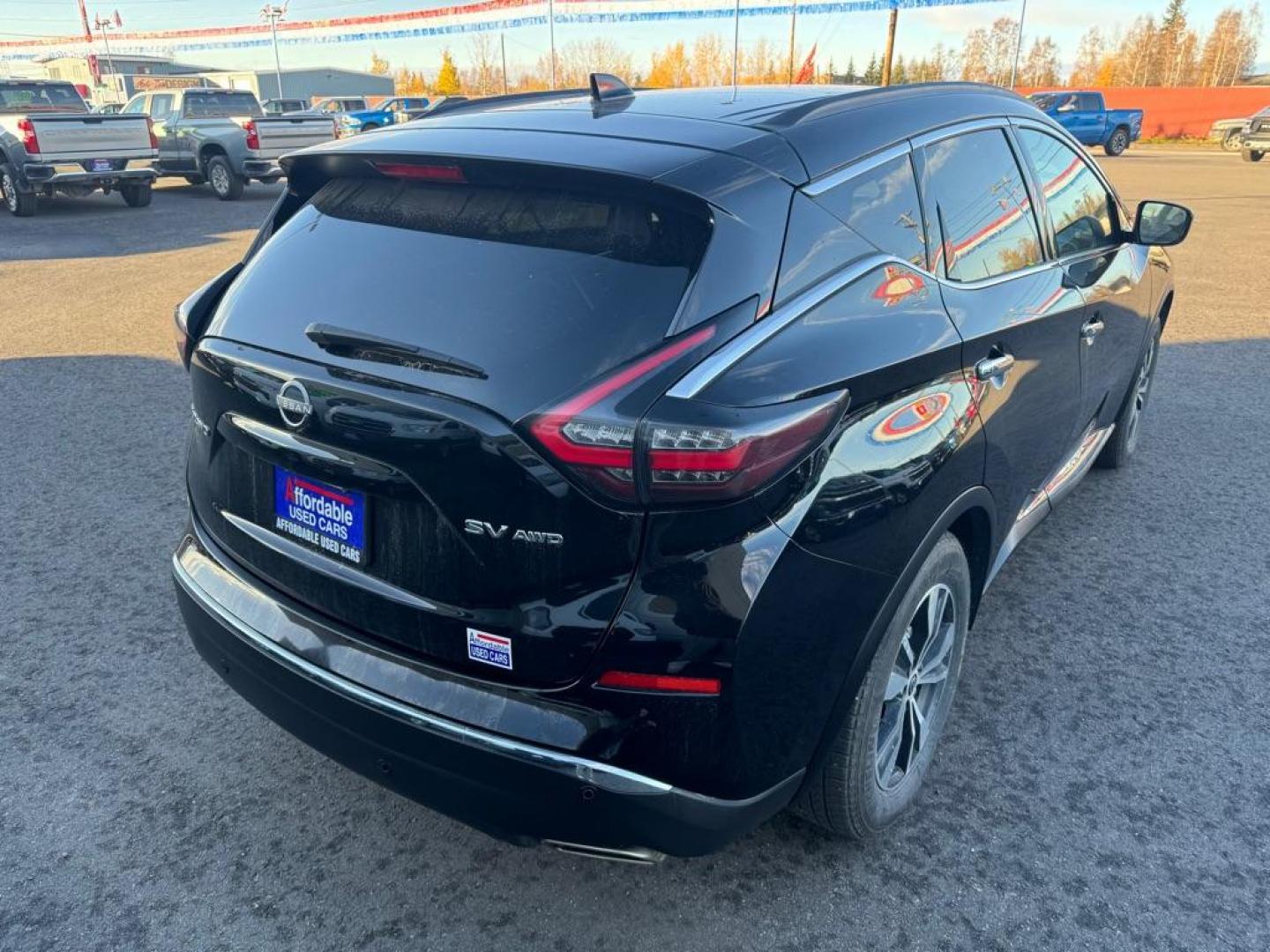 2023 BLACK NISSAN MURANO SV SV (5N1AZ2BS0PC) with an 3.5L engine, Automatic transmission, located at 2525 S. Cushman, Fairbanks, AK, 99701, (907) 452-5707, 64.824036, -147.712311 - Photo#2