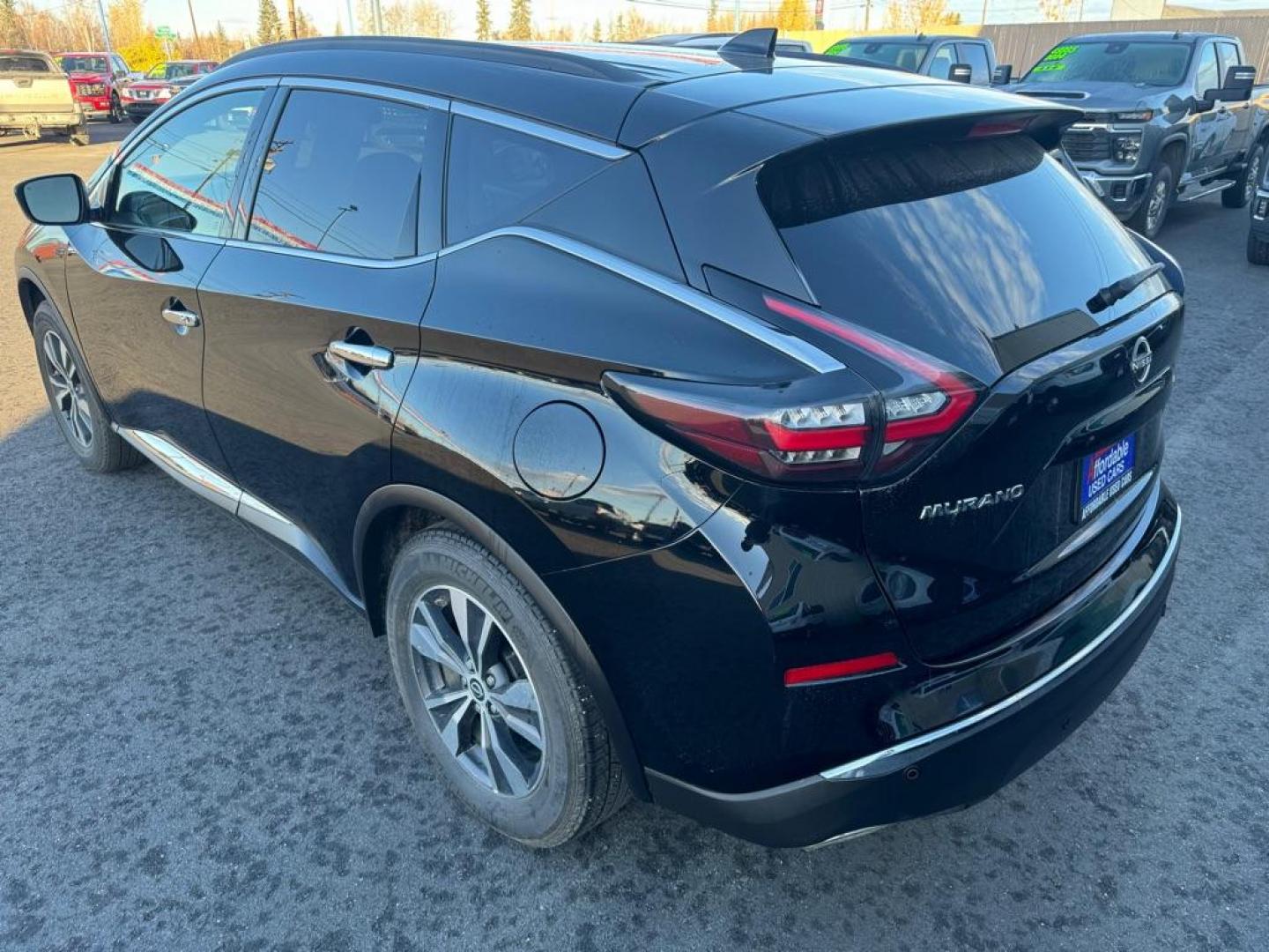 2023 BLACK NISSAN MURANO SV SV (5N1AZ2BS0PC) with an 3.5L engine, Automatic transmission, located at 2525 S. Cushman, Fairbanks, AK, 99701, (907) 452-5707, 64.824036, -147.712311 - Photo#3