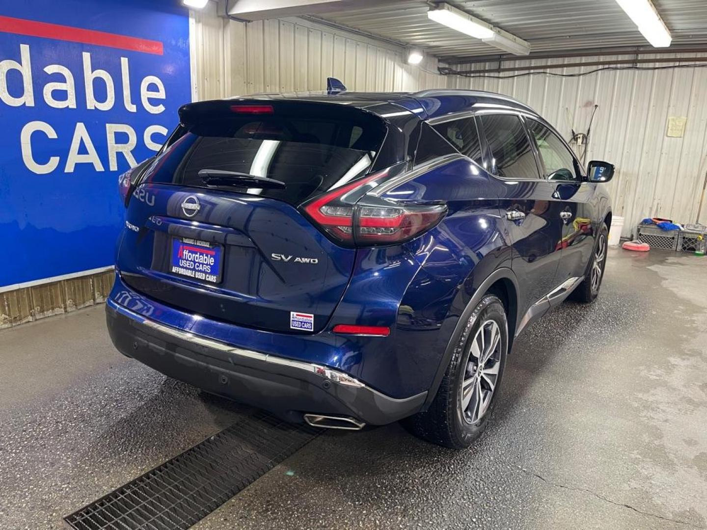 2023 BLUE NISSAN MURANO SV SV (5N1AZ2BS8PC) with an 3.5L engine, Automatic transmission, located at 2525 S. Cushman, Fairbanks, AK, 99701, (907) 452-5707, 64.824036, -147.712311 - Photo#2