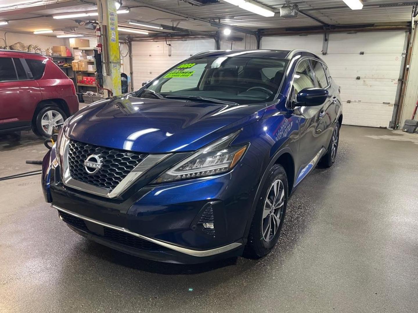 2023 BLUE NISSAN MURANO SV SV (5N1AZ2BS4PC) with an 3.5L engine, Automatic transmission, located at 2525 S. Cushman, Fairbanks, AK, 99701, (907) 452-5707, 64.824036, -147.712311 - Photo#1