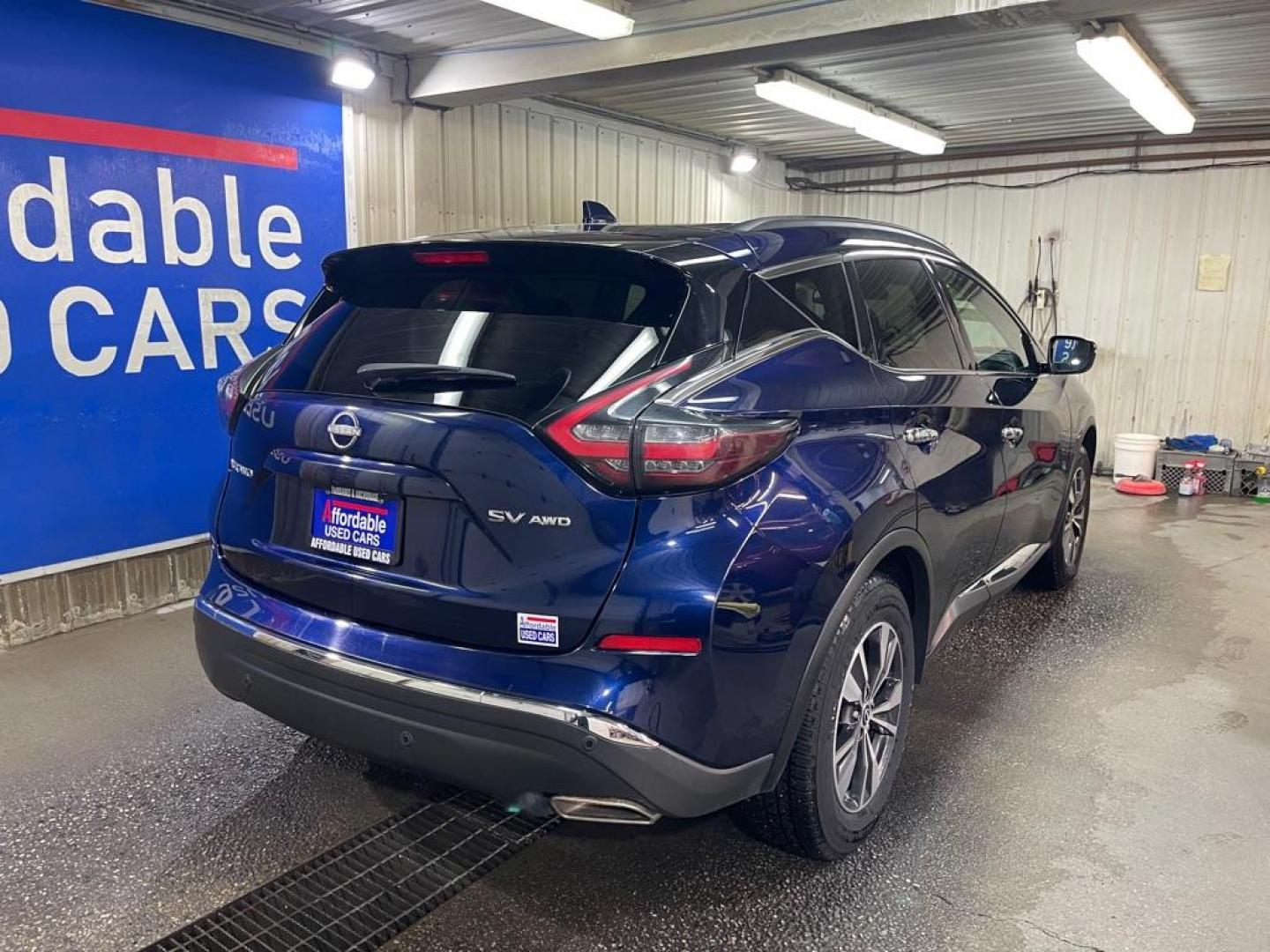 2023 BLUE NISSAN MURANO SV SV (5N1AZ2BS4PC) with an 3.5L engine, Automatic transmission, located at 2525 S. Cushman, Fairbanks, AK, 99701, (907) 452-5707, 64.824036, -147.712311 - Photo#2