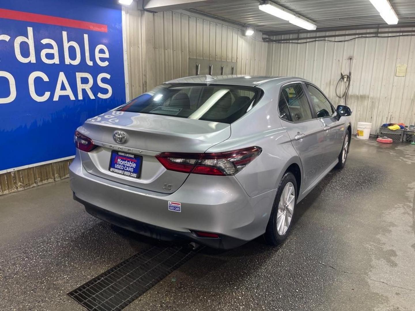 2023 SILVER TOYOTA CAMRY LE LE (4T1C11BK3PU) with an 2.5L engine, Automatic transmission, located at 2525 S. Cushman, Fairbanks, AK, 99701, (907) 452-5707, 64.824036, -147.712311 - Photo#2