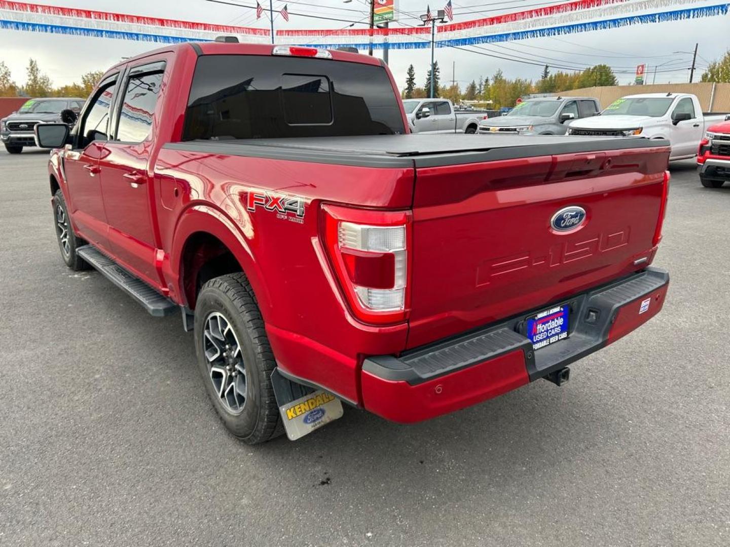 2022 RED FORD F150 SUPERCREW (1FTFW1E89NK) with an 3.5L engine, Automatic transmission, located at 2525 S. Cushman, Fairbanks, AK, 99701, (907) 452-5707, 64.824036, -147.712311 - Photo#3