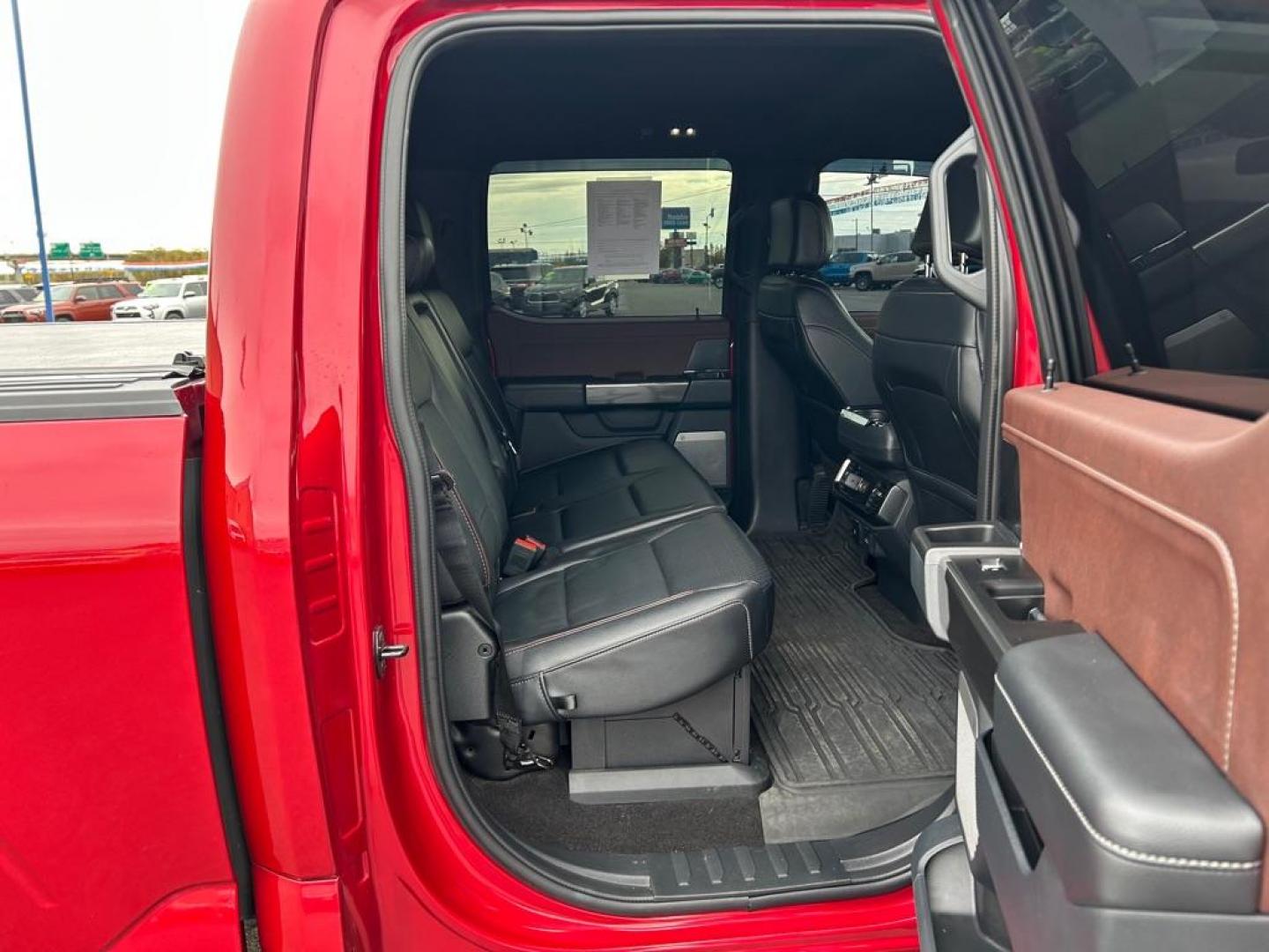 2022 RED FORD F150 SUPERCREW (1FTFW1E89NK) with an 3.5L engine, Automatic transmission, located at 2525 S. Cushman, Fairbanks, AK, 99701, (907) 452-5707, 64.824036, -147.712311 - Photo#5