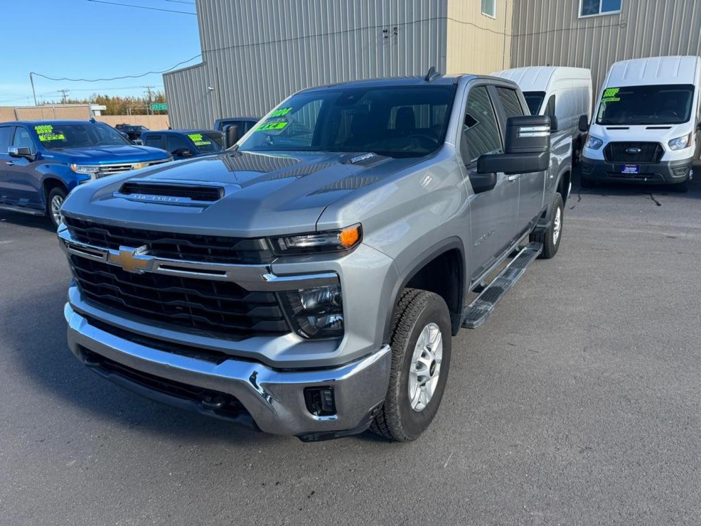 2024 GREY CHEVROLET SILVERADO 2500 HEAVY DUTY LT (1GC4YNE76RF) with an 6.6L engine, Automatic transmission, located at 2525 S. Cushman, Fairbanks, AK, 99701, (907) 452-5707, 64.824036, -147.712311 - Photo#1