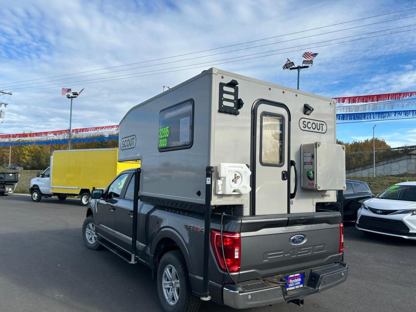2023 SILVER FORD F150 SUPERCREW (1FTFW1E58PK) with an 5.0L engine, Automatic transmission, located at 2525 S. Cushman, Fairbanks, AK, 99701, (907) 452-5707, 64.824036, -147.712311 - Photo#3