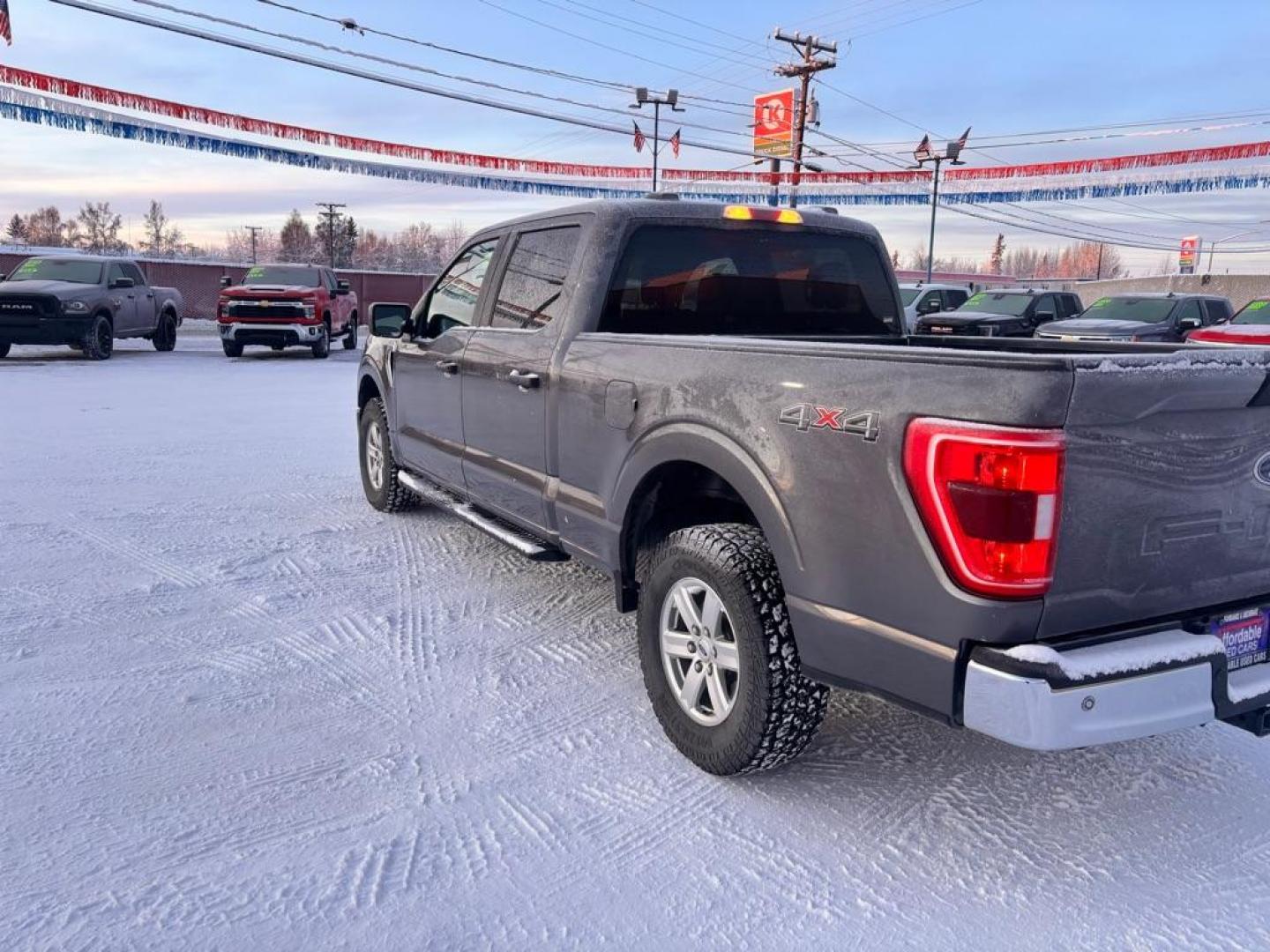 2023 SILVER FORD F150 SUPERCREW (1FTFW1E58PK) with an 5.0L engine, Automatic transmission, located at 2525 S. Cushman, Fairbanks, AK, 99701, (907) 452-5707, 64.824036, -147.712311 - Photo#6