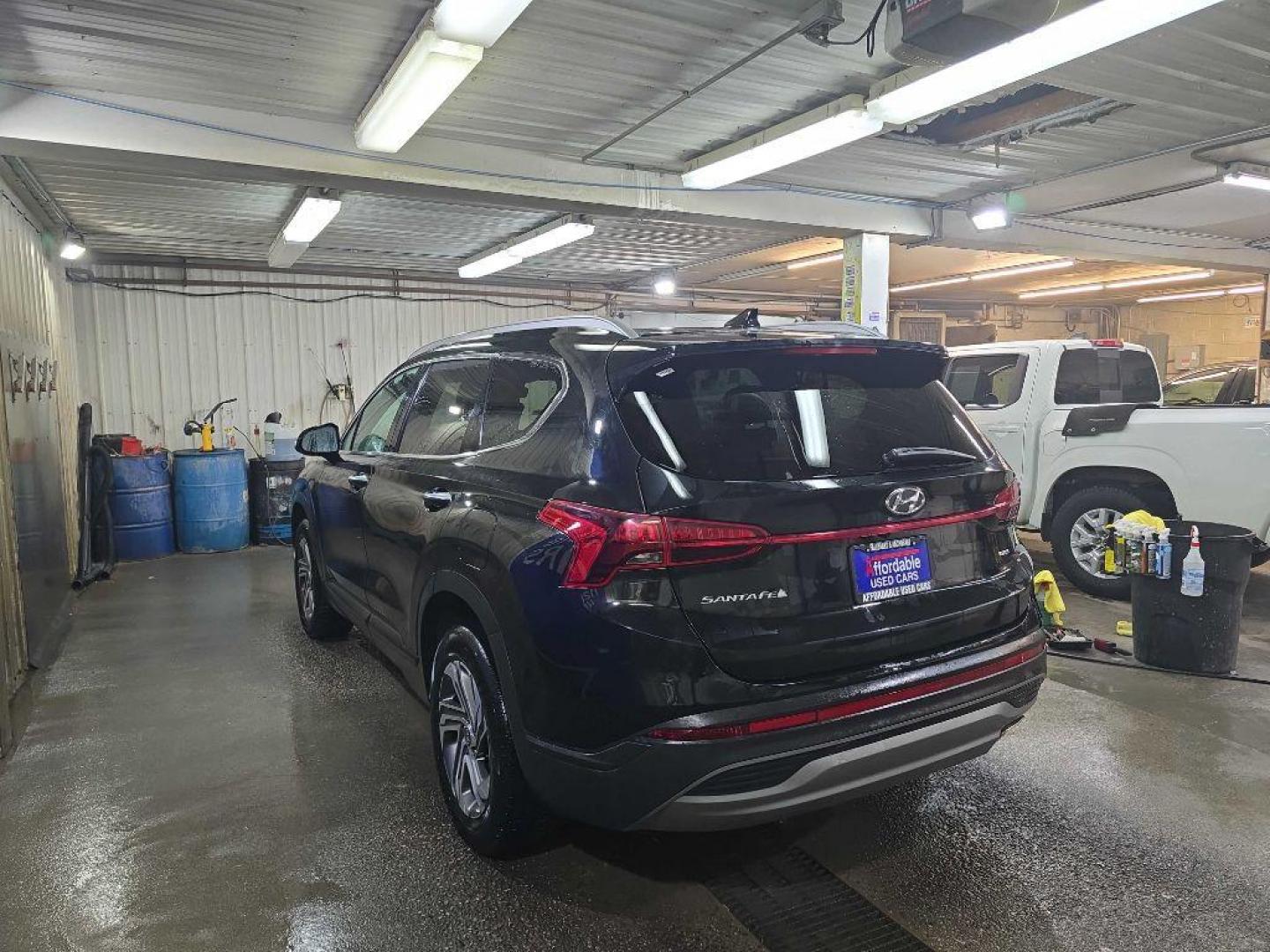 2023 BLACK HYUNDAI SANTA FE SEL (5NMS2DAJ8PH) with an 2.5L engine, Automatic transmission, located at 2525 S. Cushman, Fairbanks, AK, 99701, (907) 452-5707, 64.824036, -147.712311 - Photo#1