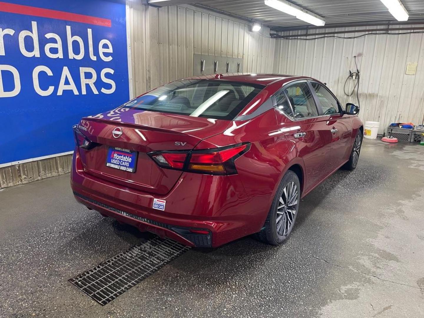 2024 RED NISSAN ALTIMA SV (1N4BL4DVXRN) with an 2.5L engine, Continuously Variable transmission, located at 2525 S. Cushman, Fairbanks, AK, 99701, (907) 452-5707, 64.824036, -147.712311 - Photo#2