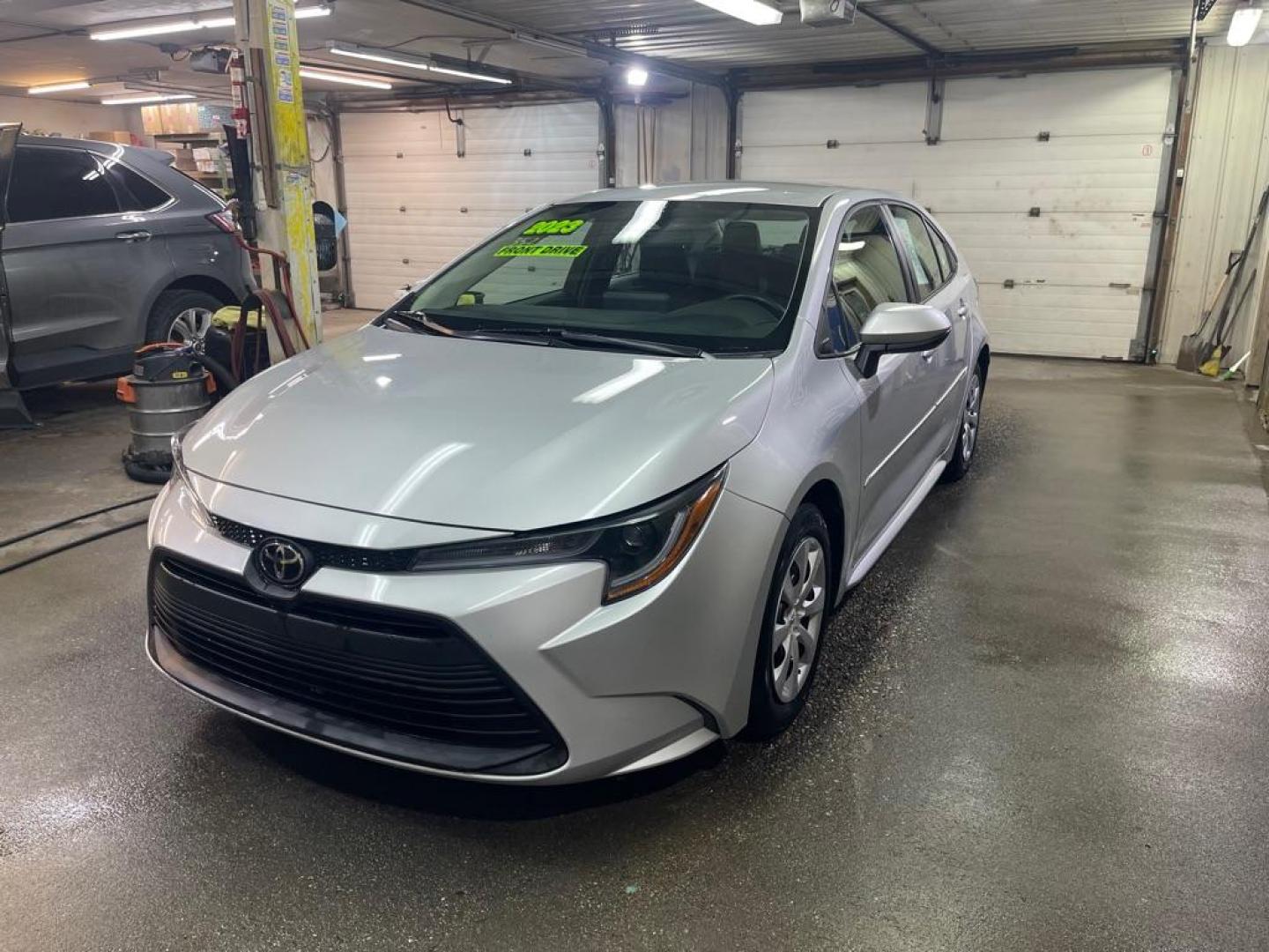 2023 SILVER TOYOTA COROLLA LE LE (5YFB4MDE3PP) with an 2.0L engine, Continuously Variable transmission, located at 2525 S. Cushman, Fairbanks, AK, 99701, (907) 452-5707, 64.824036, -147.712311 - Photo#1