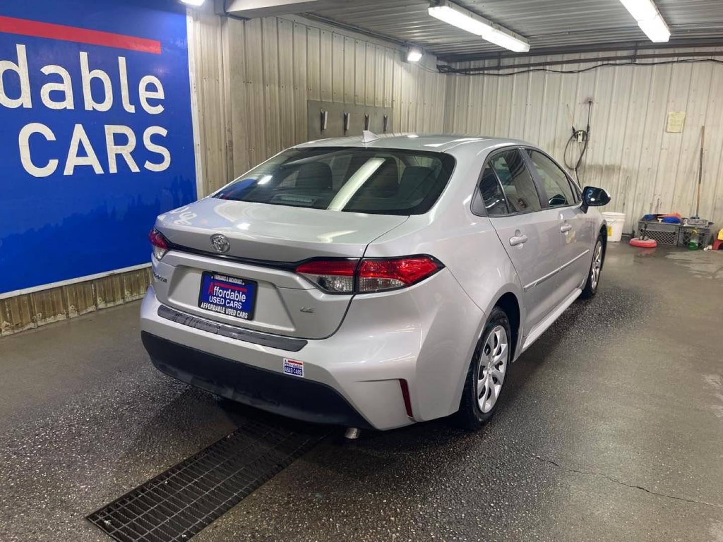 2023 SILVER TOYOTA COROLLA LE LE (5YFB4MDE3PP) with an 2.0L engine, Continuously Variable transmission, located at 2525 S. Cushman, Fairbanks, AK, 99701, (907) 452-5707, 64.824036, -147.712311 - Photo#2