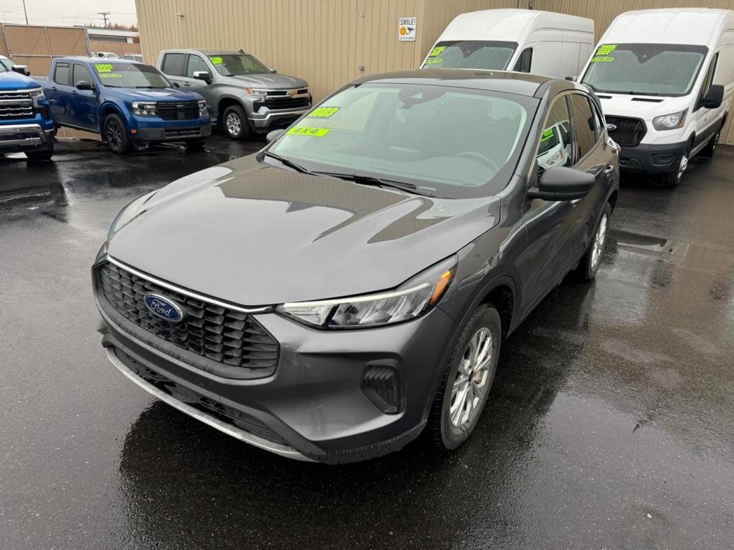 2023 GRAY FORD ESCAPE ACTIVE (1FMCU9GN5PU) with an 1.5L engine, Automatic transmission, located at 2525 S. Cushman, Fairbanks, AK, 99701, (907) 452-5707, 64.824036, -147.712311 - Photo#1