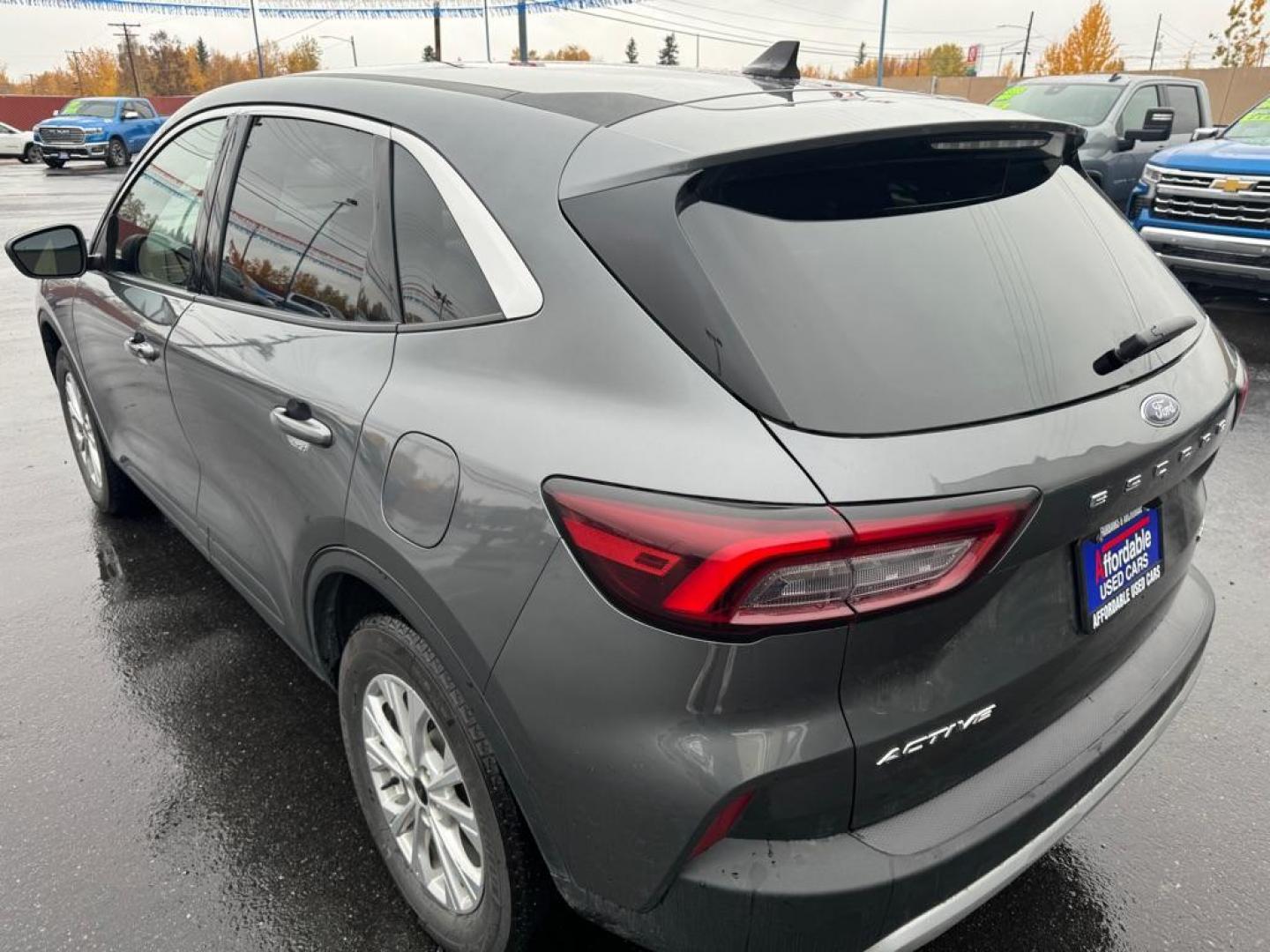 2023 GRAY FORD ESCAPE ACTIVE (1FMCU9GN5PU) with an 1.5L engine, Automatic transmission, located at 2525 S. Cushman, Fairbanks, AK, 99701, (907) 452-5707, 64.824036, -147.712311 - Photo#3