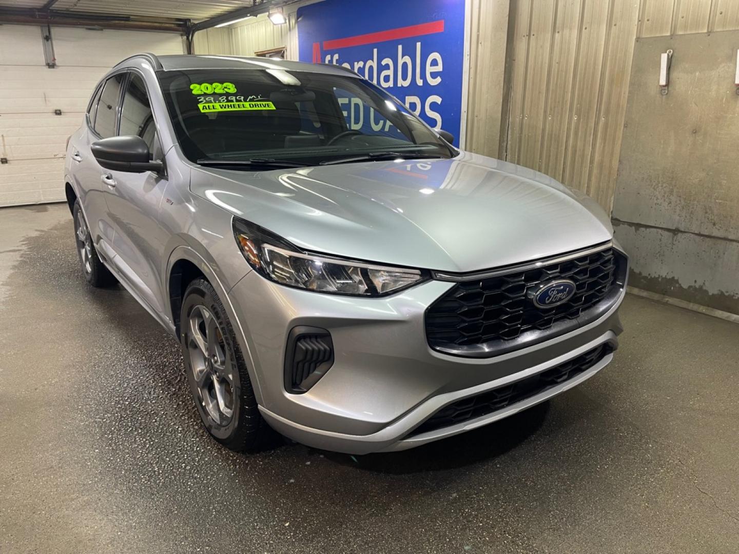 2023 SILVER FORD ESCAPE ST LINE ST LINE (1FMCU9MN4PU) with an 1.5L engine, Automatic transmission, located at 2525 S. Cushman, Fairbanks, AK, 99701, (907) 452-5707, 64.824036, -147.712311- Photo#0